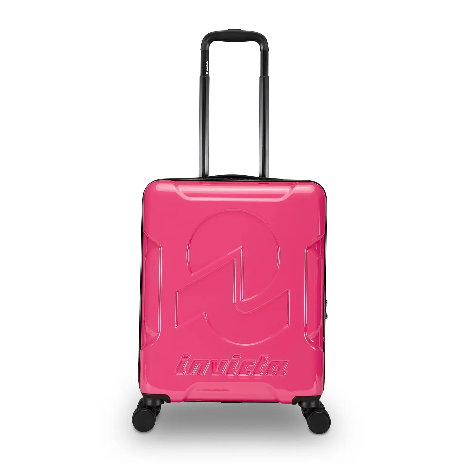 Trolley Invicta Travel Maket WT Rosa e Nero - Bagaglio Rigido - regalo e gadget valigeria
