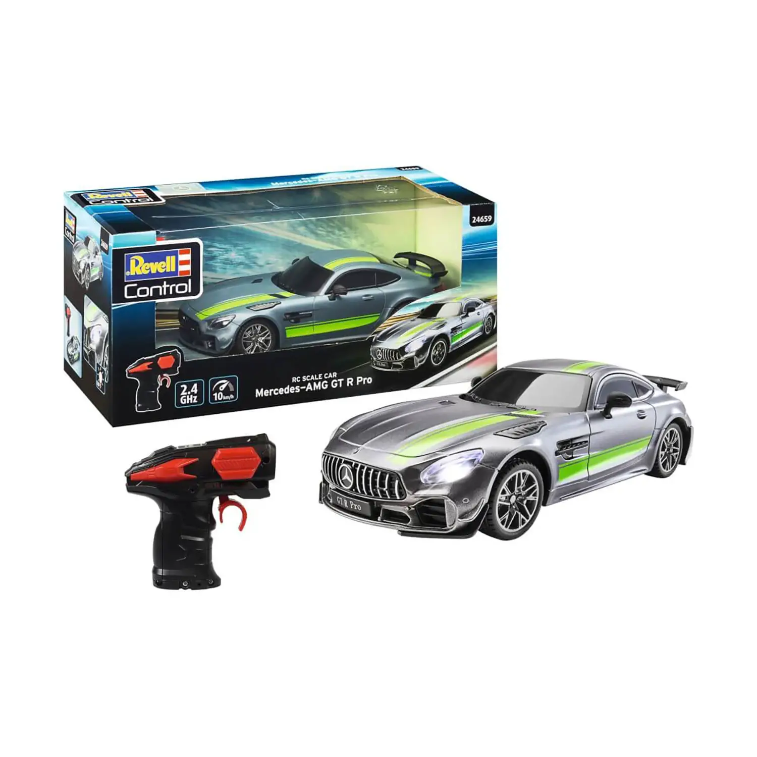 Auto Radiocomandata Scala 1:24 Mercedes-AMG GT R Pro Revell - radiocomandi