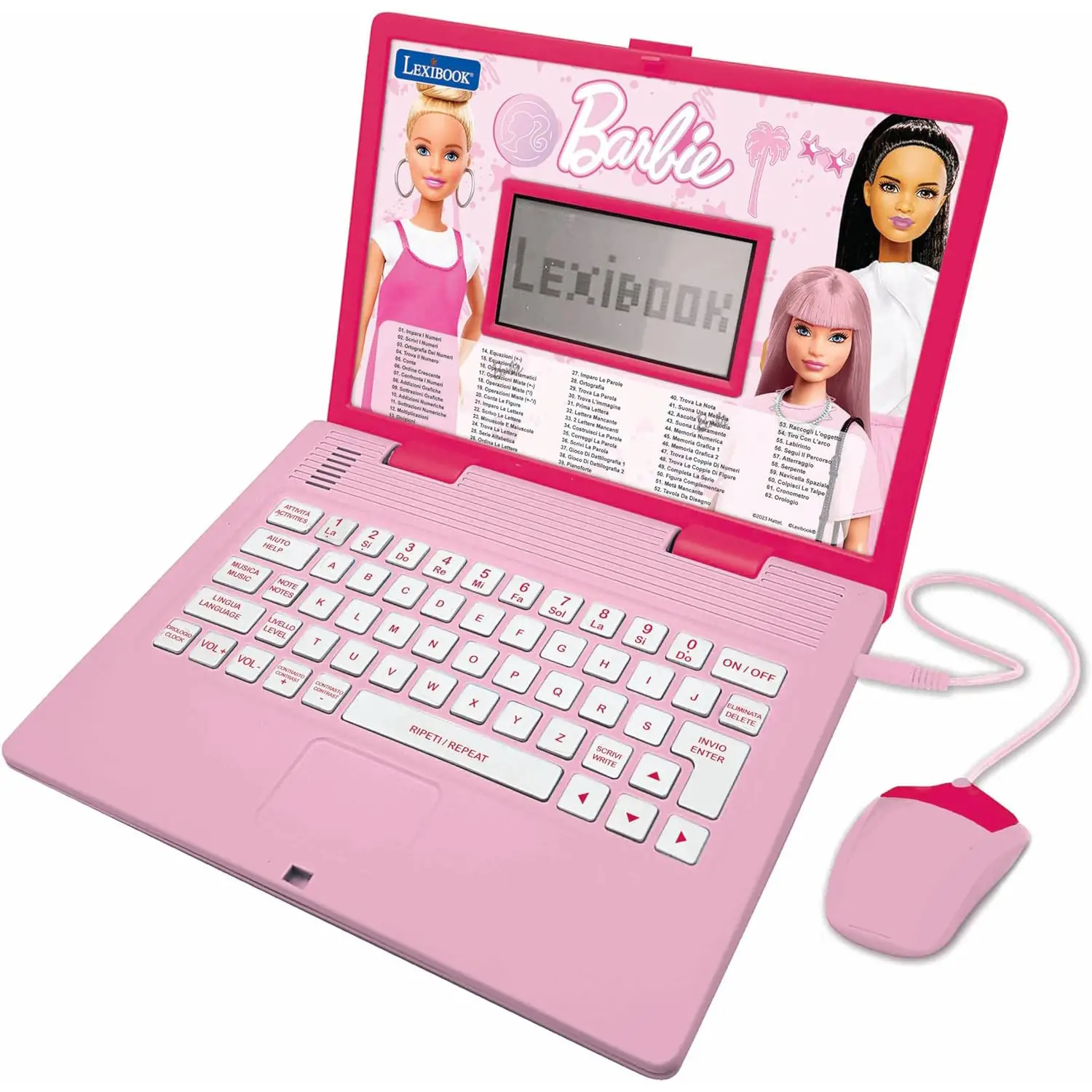 Lexibook Laptop Barbie Jc598bbi5 - giochi elettronici