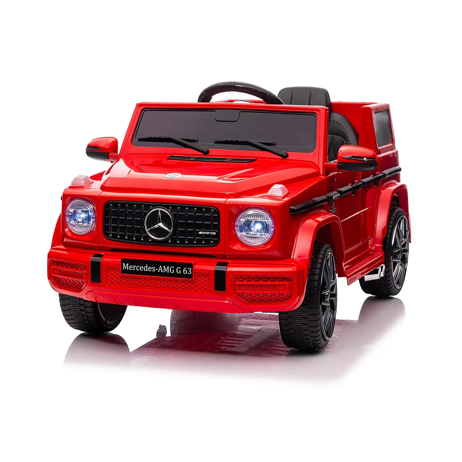 Auto Elettrica Per Bambini Mercedes Classe G 63 Rossa - moto