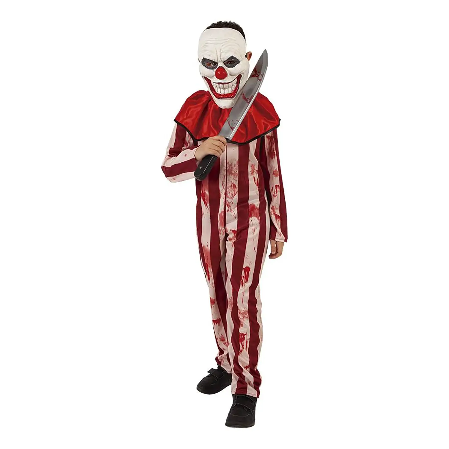 Costume Clown Insanguinato per Bambini - Taglia TW - 11/15 Anni - Abiti halloween