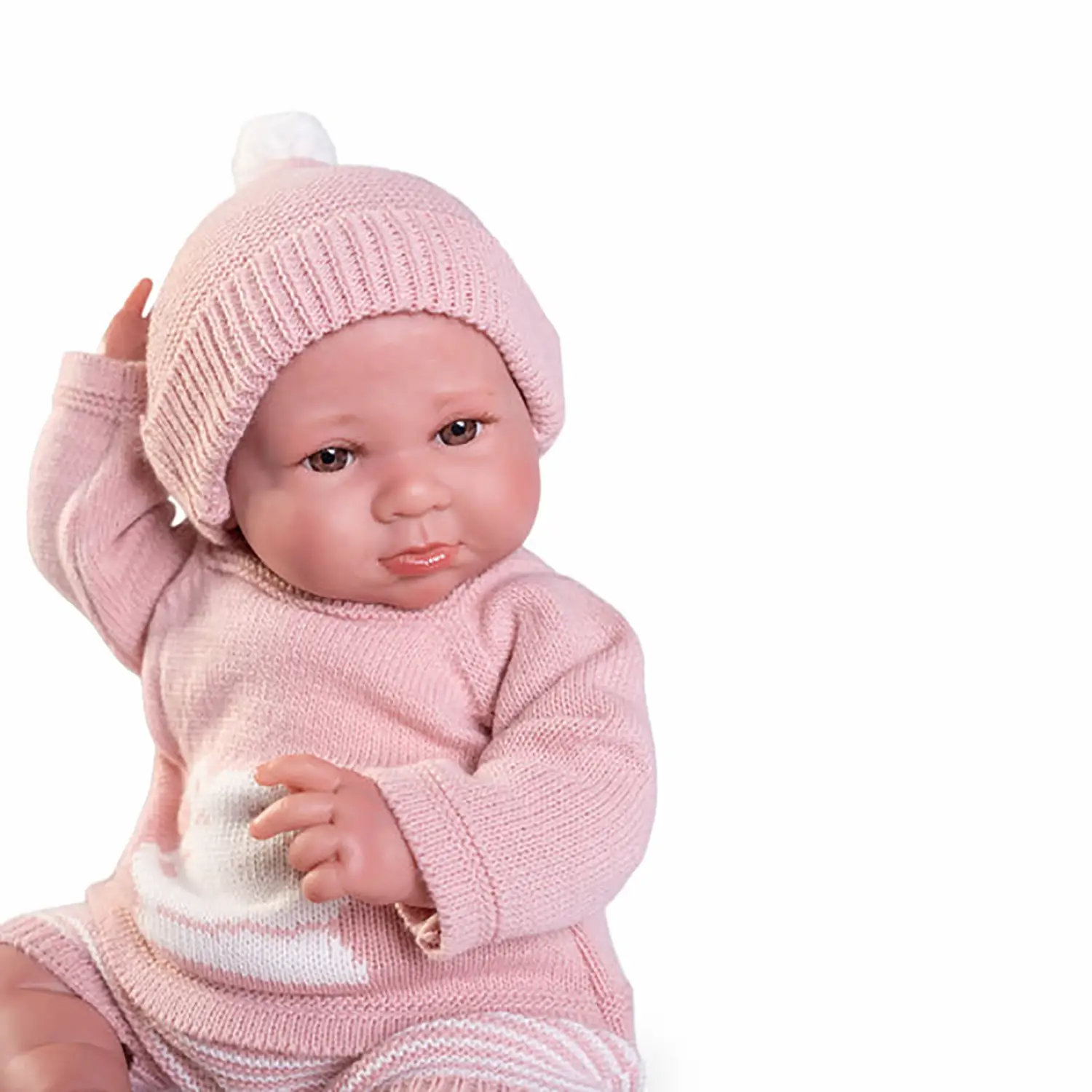 Bambola Reborn Luca Con Maglione di Maglia - Bambole e accessori
