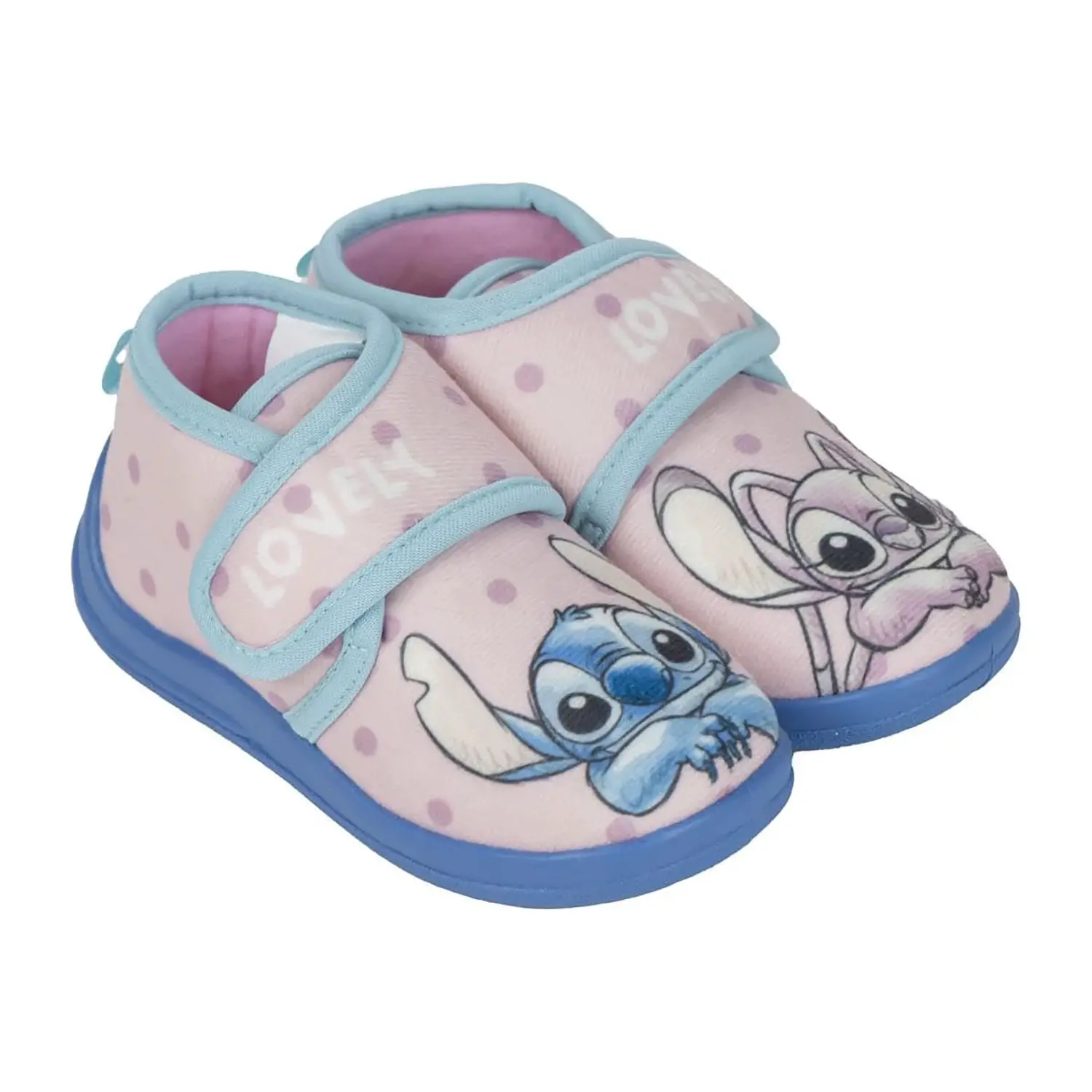 Pantofole Stivale Medio Stitch Taglia 25 Rosa - regalo e gadget valigeria