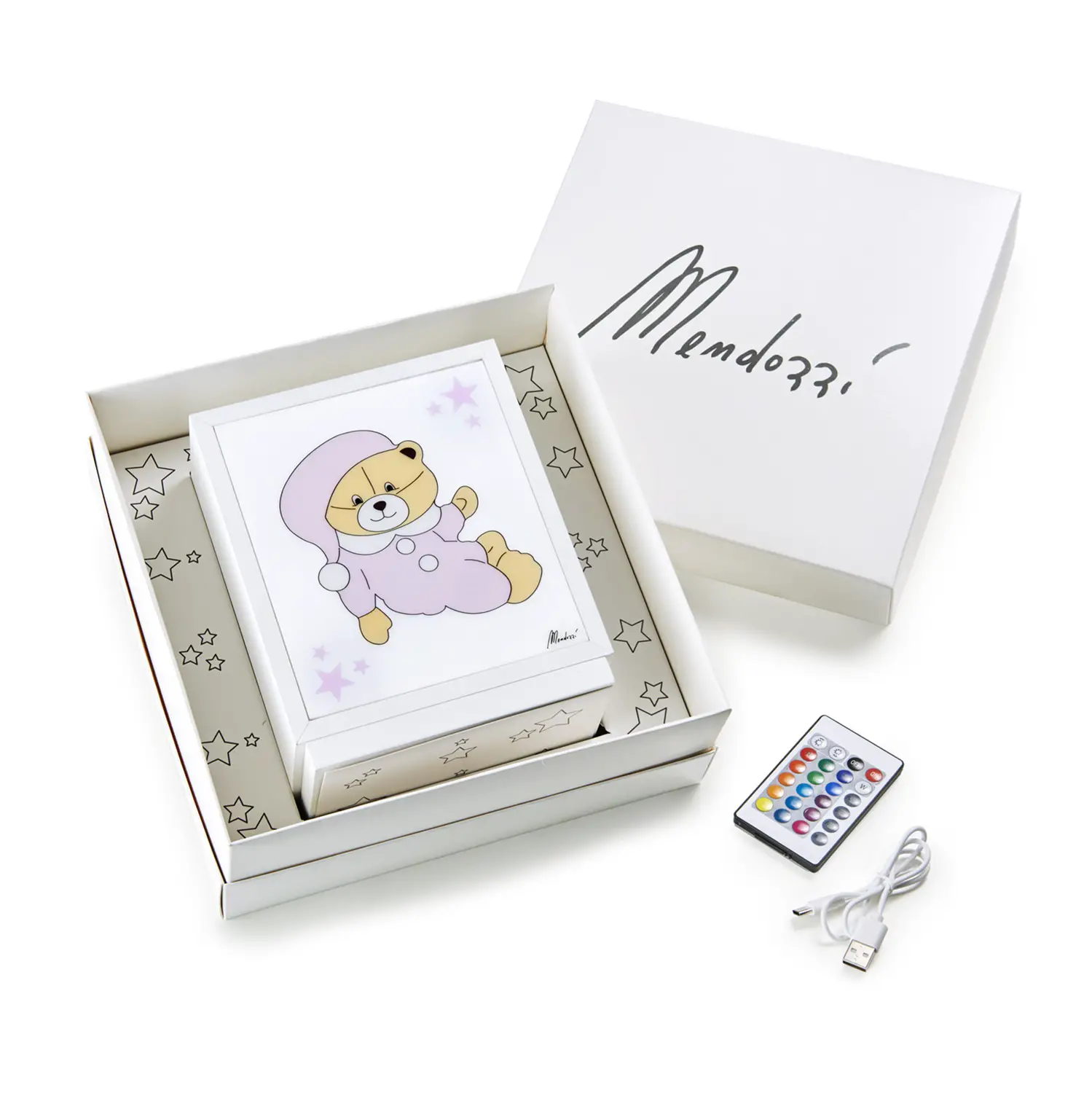 Lampada Mimì Rosa Con Luci Ricaricabile Con Usb - varie