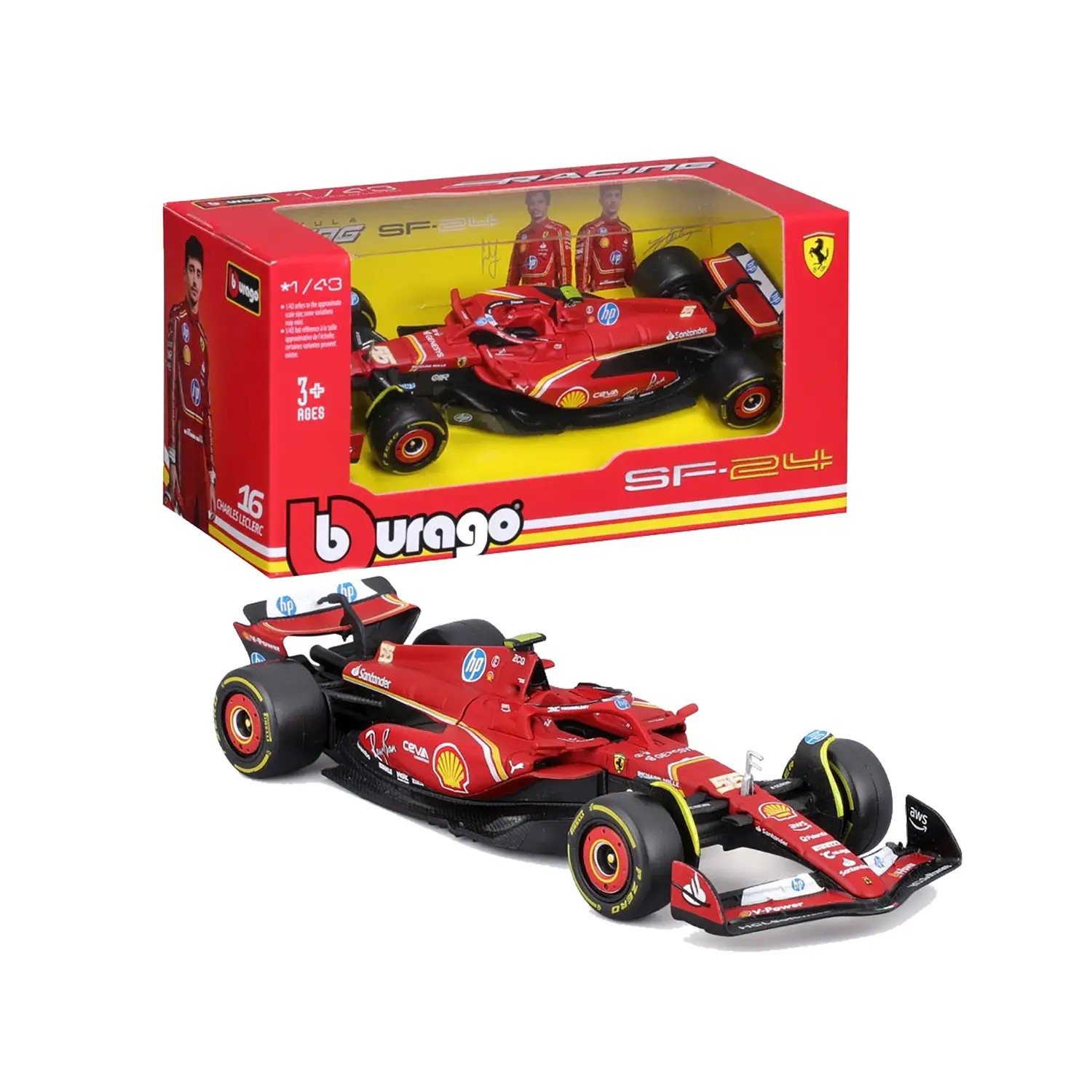 Auto F1 Ferrari SF-24 Sainz#55 Scala 1:43 - diecast