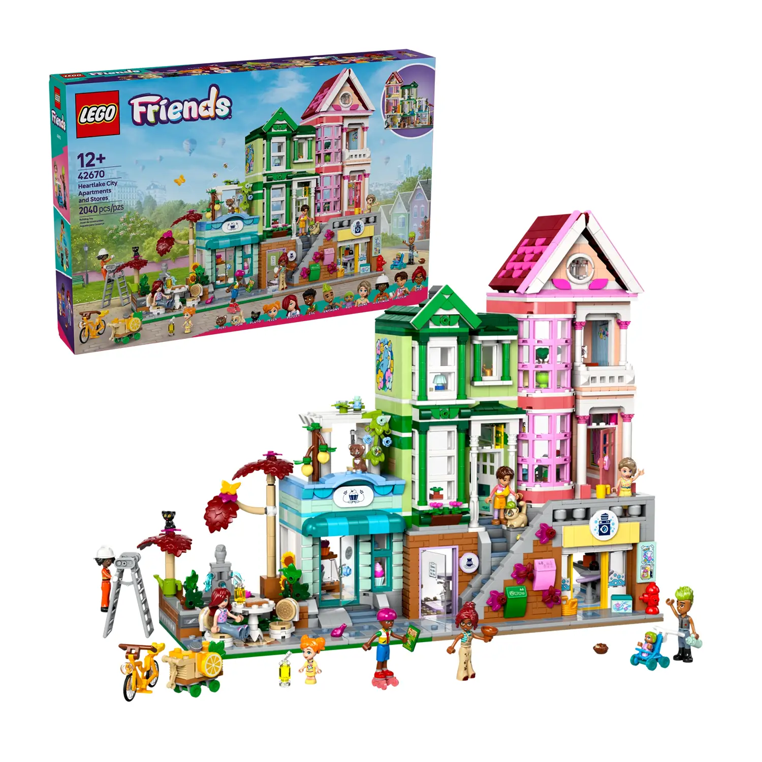 Lego Friends - Appartamenti e Negozi di Heartlake City 42670 - lego