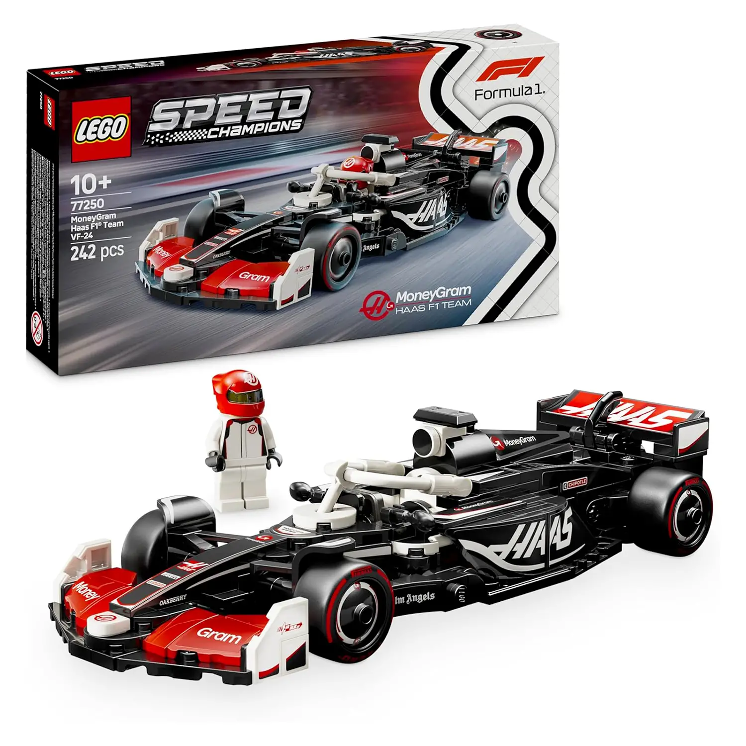 Lego Speed Champions - Auto da Corsa Moneygram Haas F1 Team Vf-24 77250 - lego
