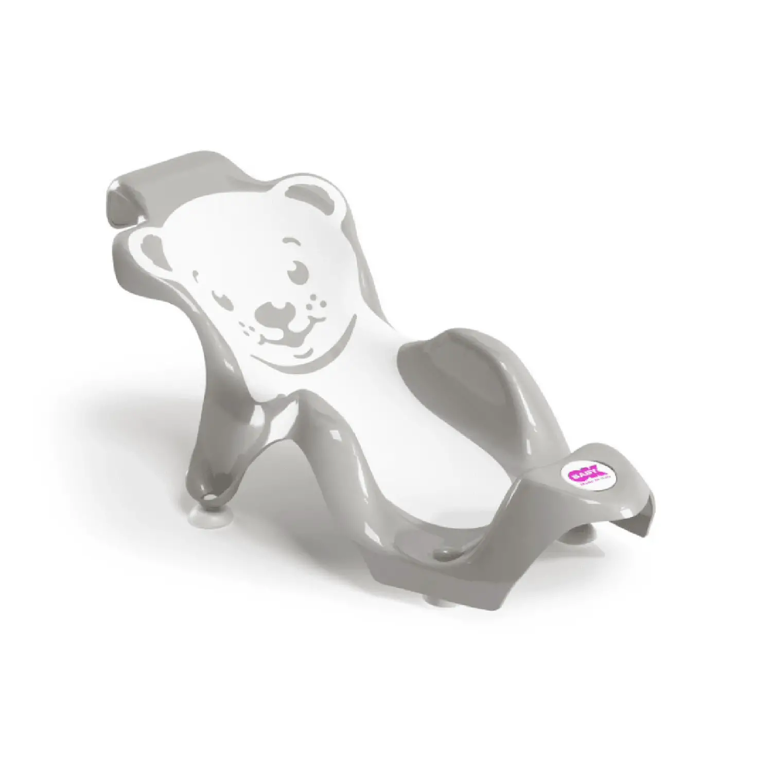 OKBABY Buddy Sdraietta da Bagno per Neonati Grigio 23 - vasche