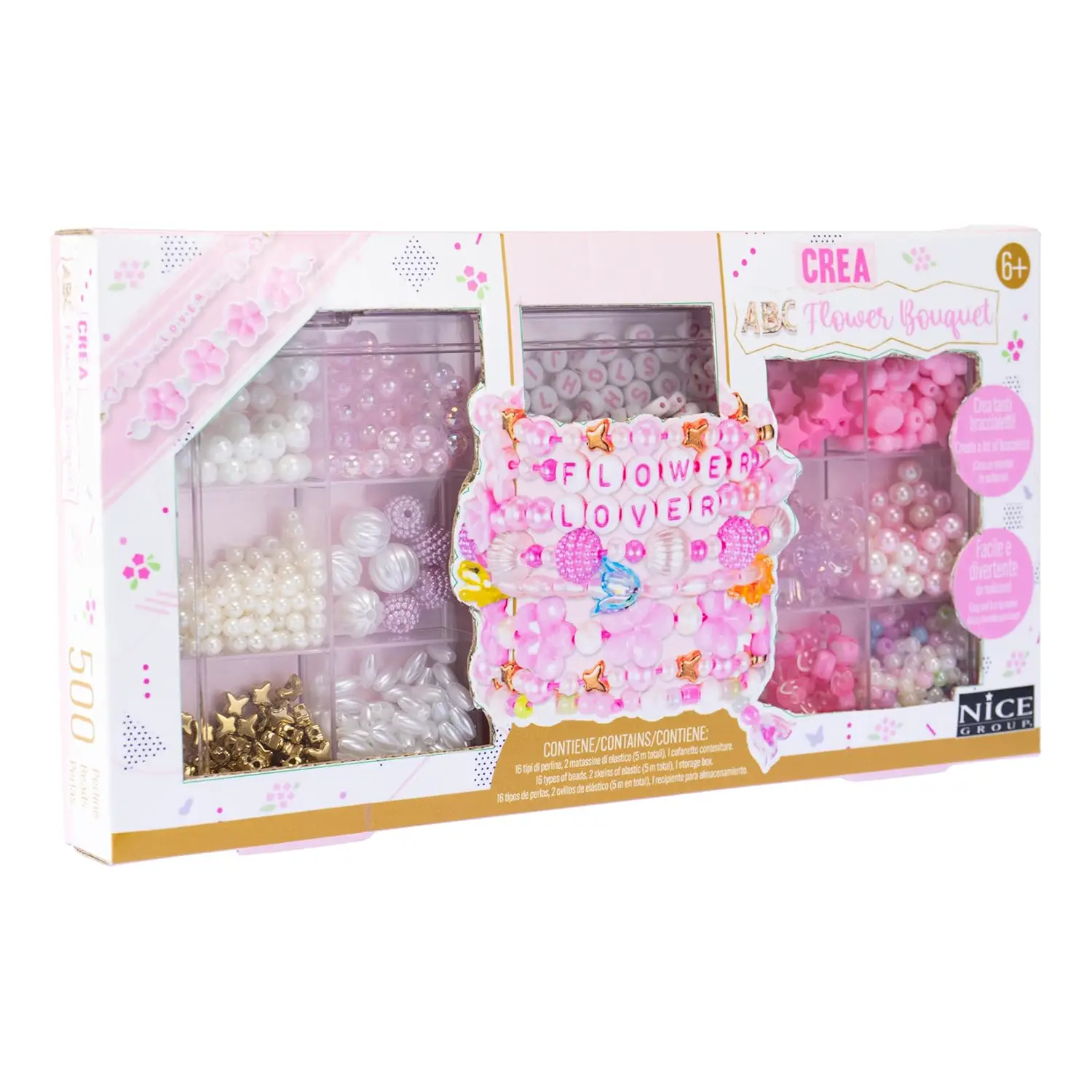 Crea Perline Set 500 Perline Per Creare Bracciali E Collane - creatività