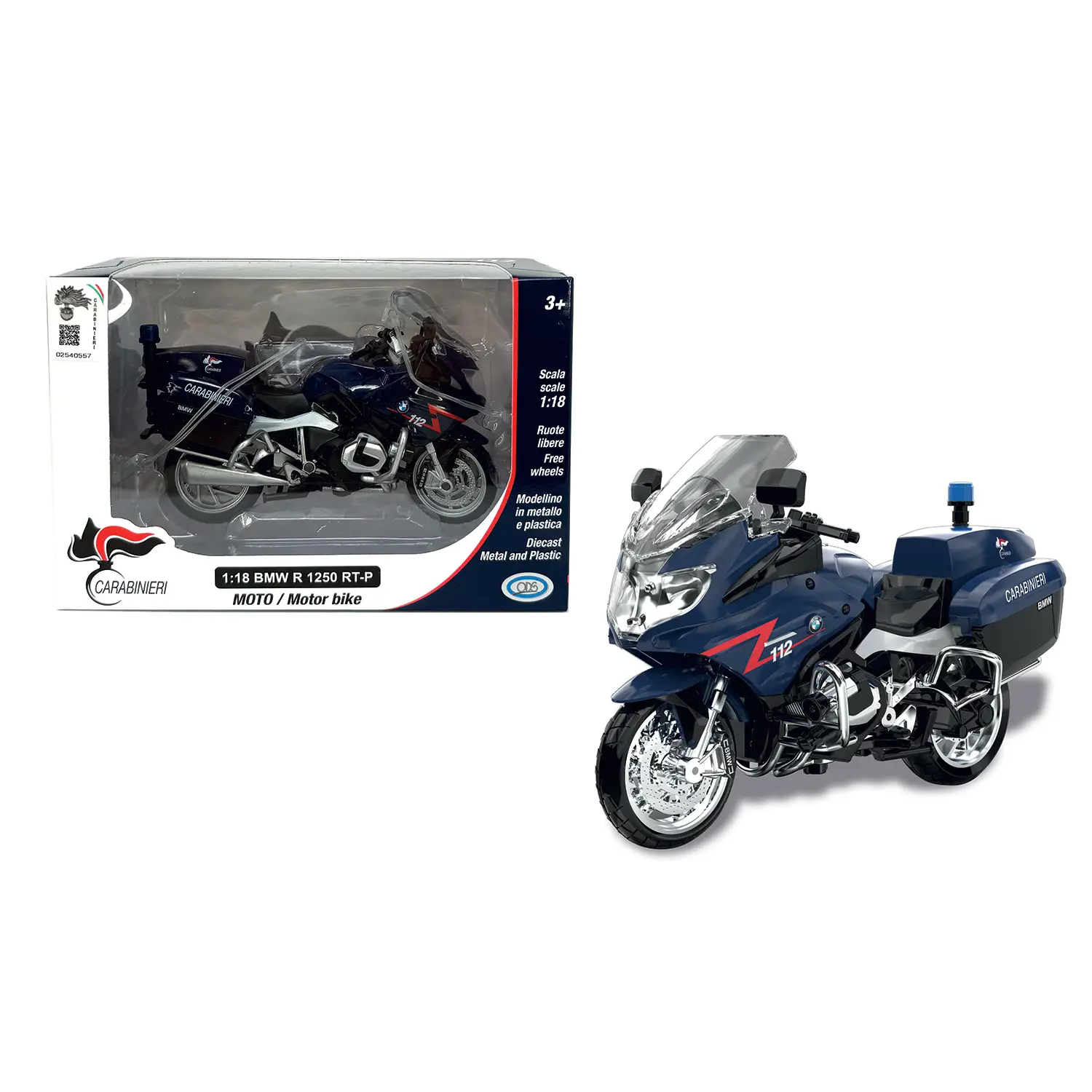 Silver Wheel 1:18 Moto BMW Carabinieri 1:18 - modellini