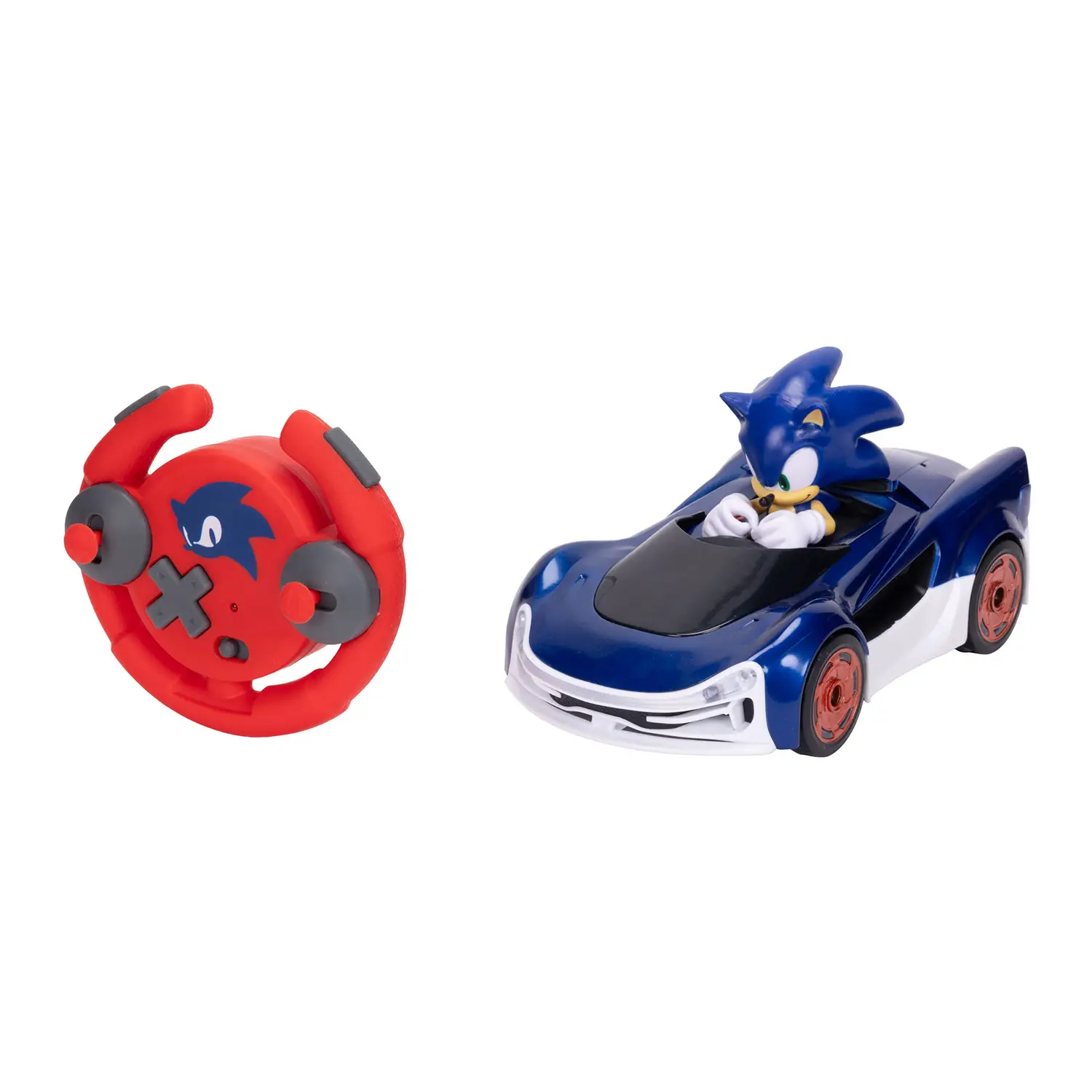 Sonic Auto Radiocomandata Speed Star Drift Luci LED Jakks - action figures ed accessori