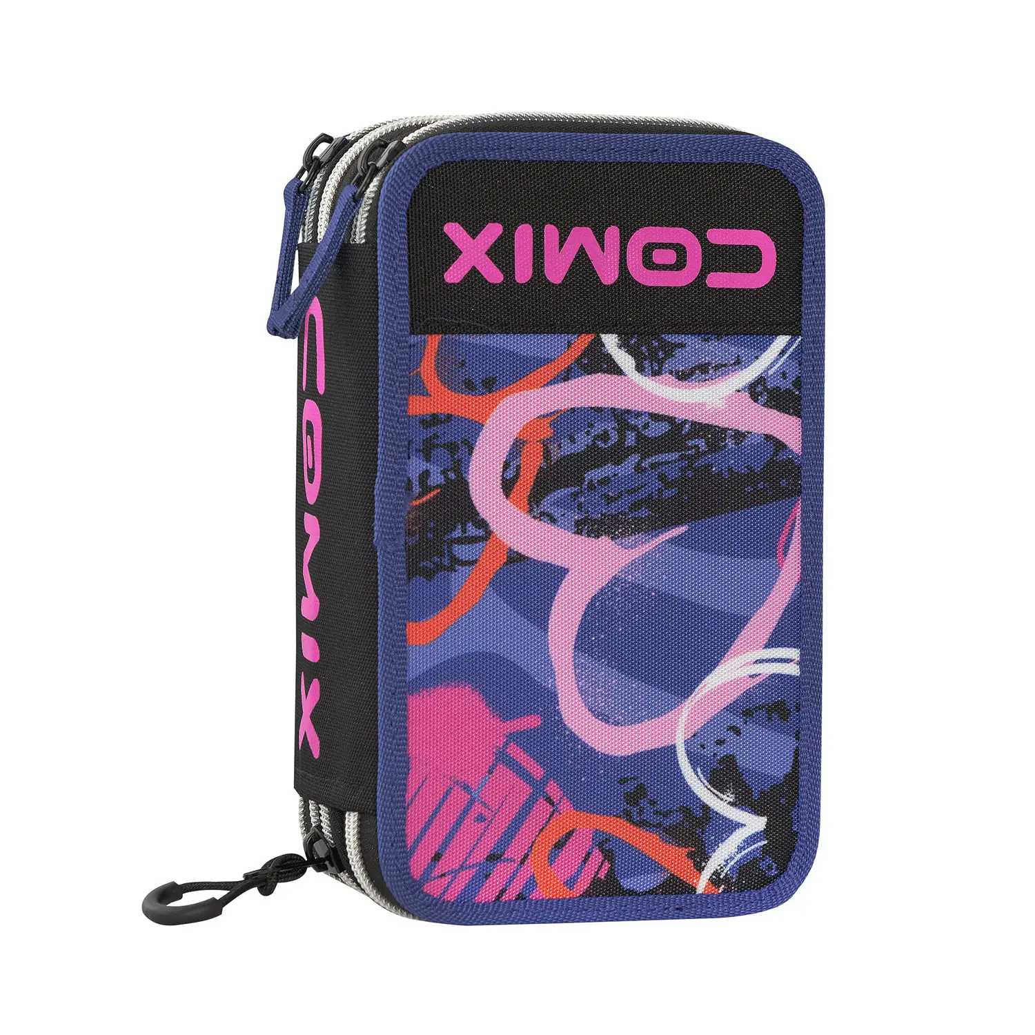 Astuccio Scuola Comix WBS Sprayheart 3 Zip – Completo e Stiloso - astucci colori