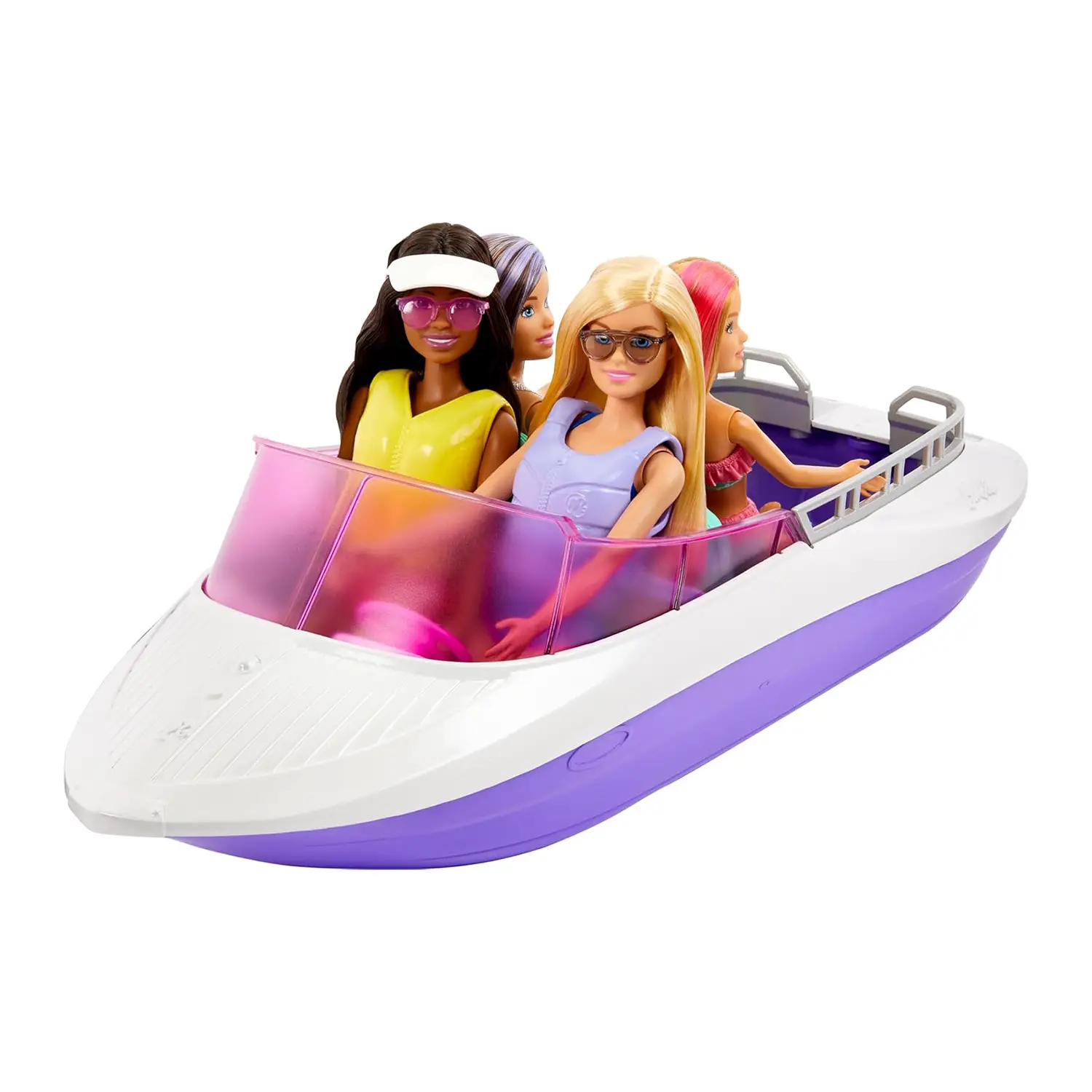 Barbie Mermaid Power Boat con 2 Bambole Playset Barca HJK58 - collezionabili bambina