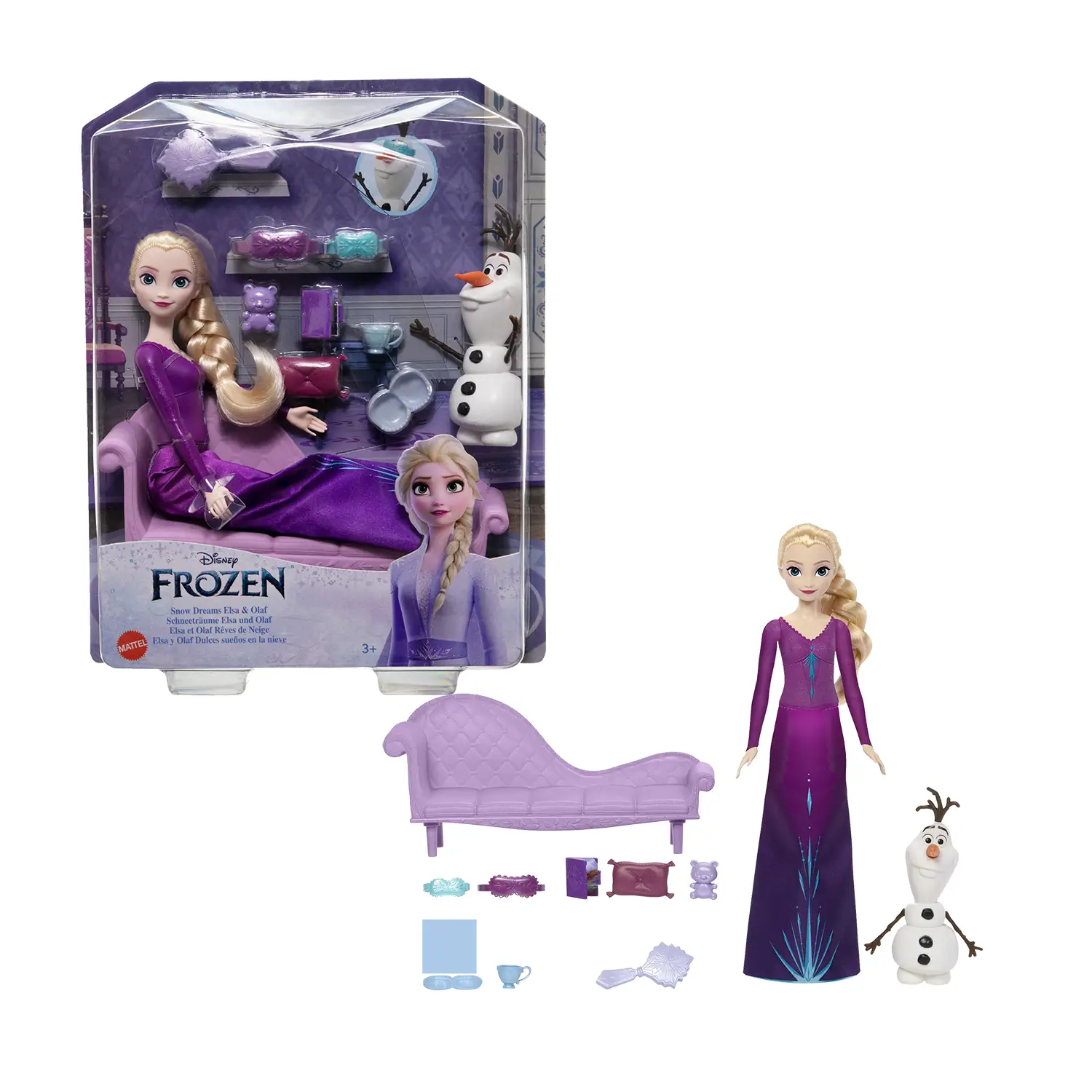 Frozen - Elsa e Olaf Sogni di Neve Playset HLX27 - collezionabili bambina