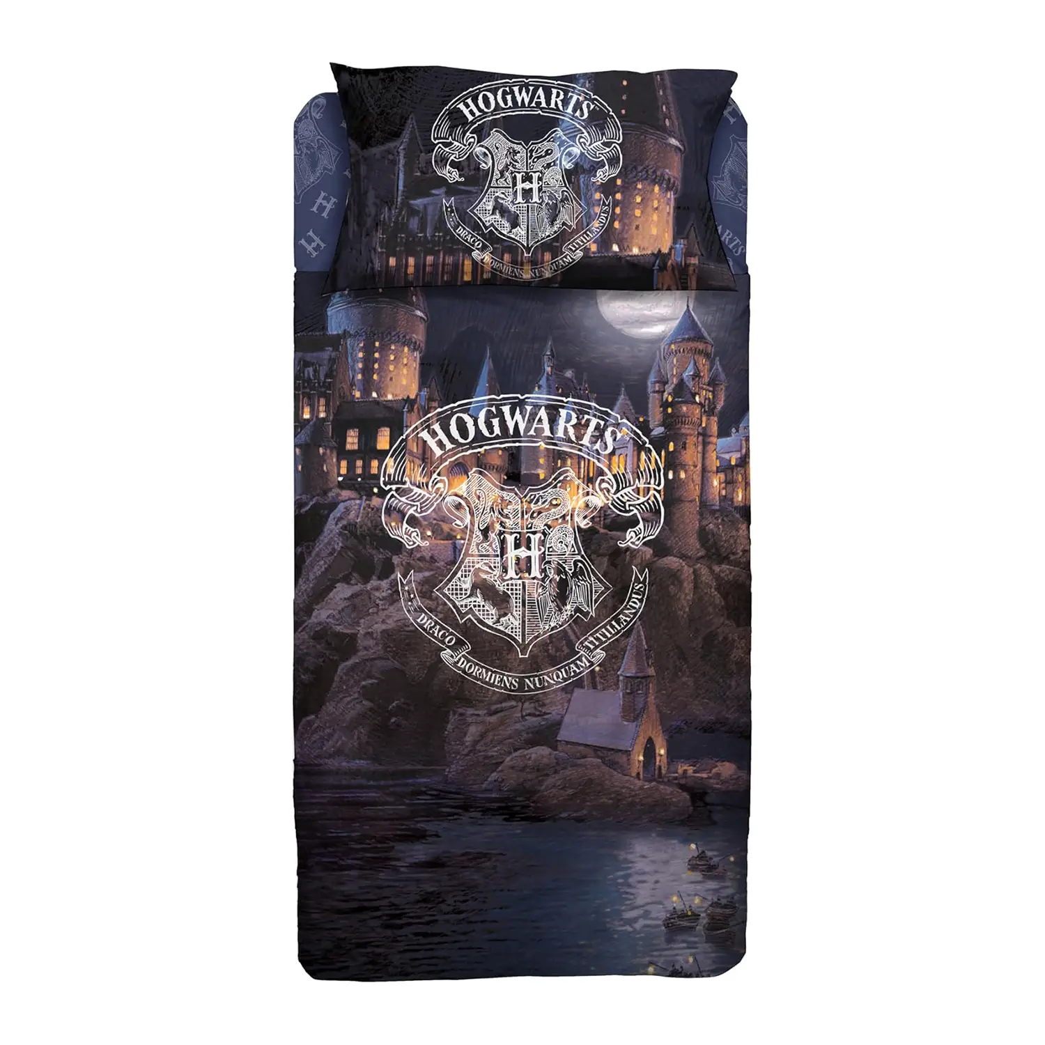 Completo Letto 1 Piazza Harry Potter Castello Scuro | HERMET - biancheria casa