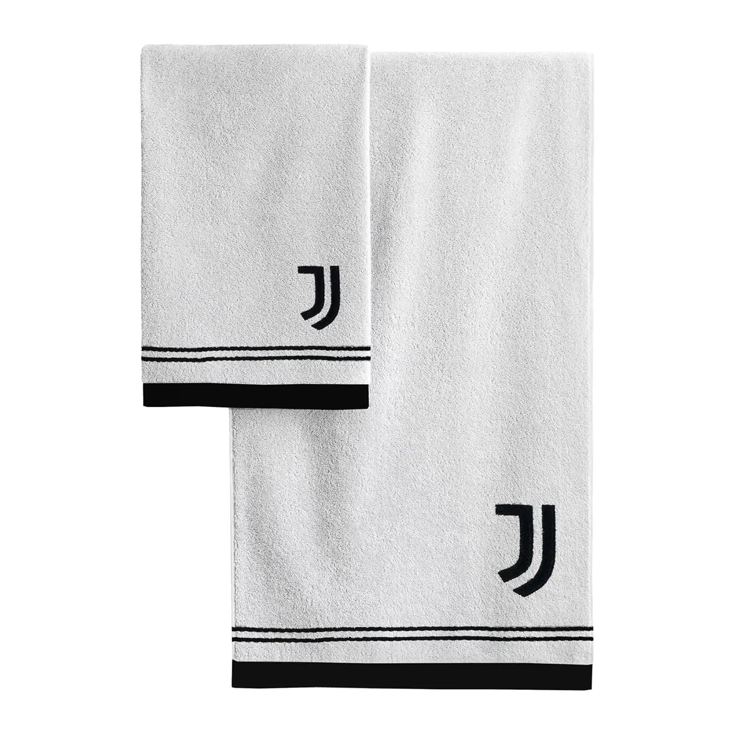 Set Asciugamani Spugna Juventus 2 Pz - regalo e gadget valigeria