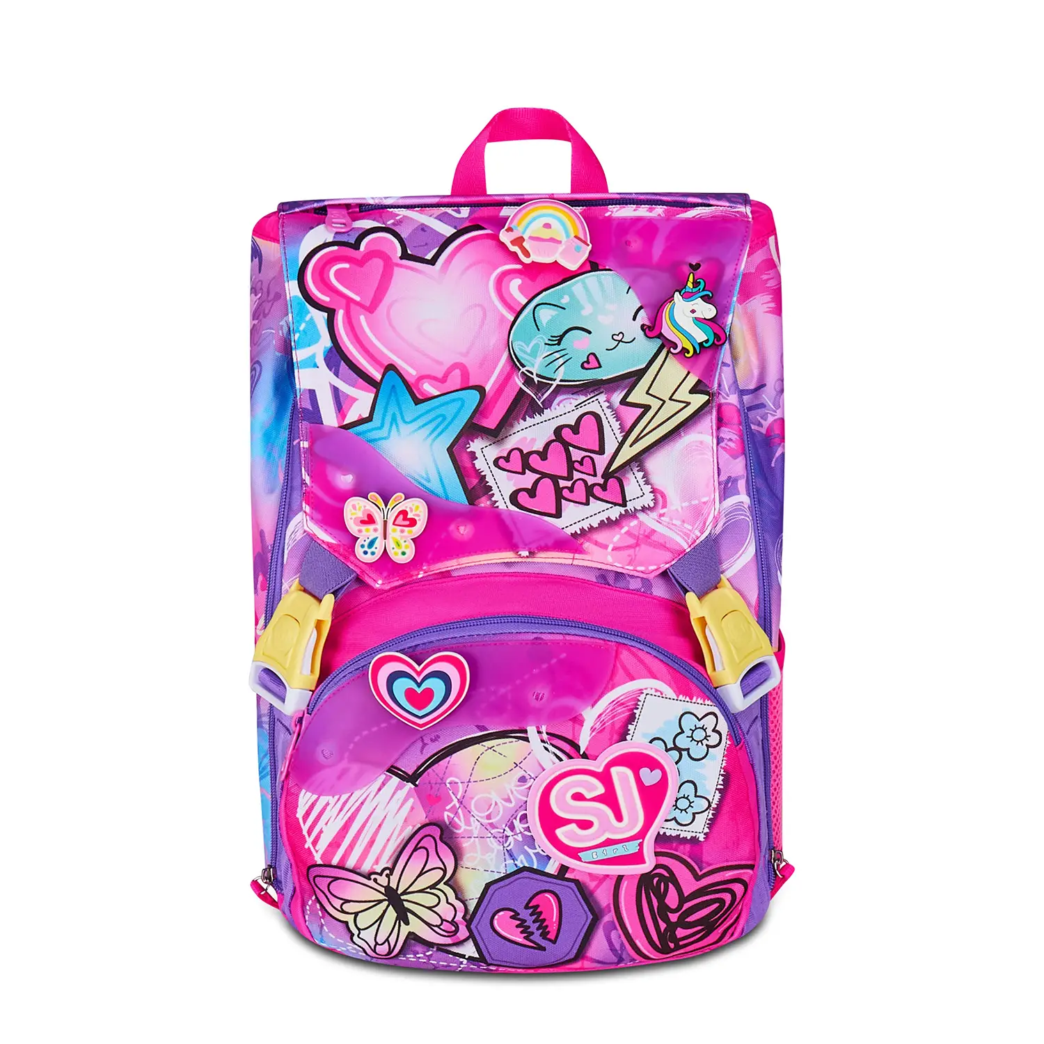 Sj Gang Tinypatch Girl Zaino Scuola Sdoppiabile Big - zaini scuola