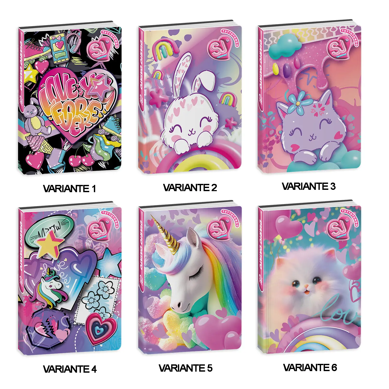 Diario Scuola Sj Gang Girl Agenda 10 Mesi Datato - diari