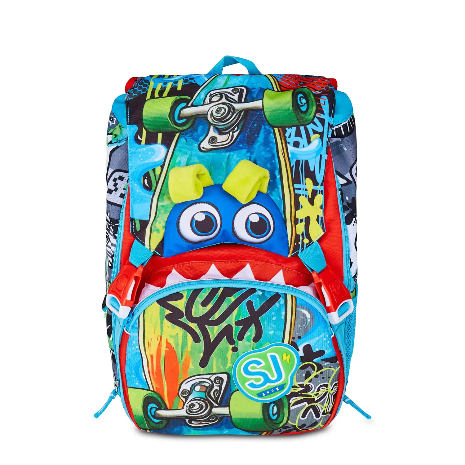 Sj Gang Sharky Skate Zaino Scuola Sdoppiabile Big - zaini scuola