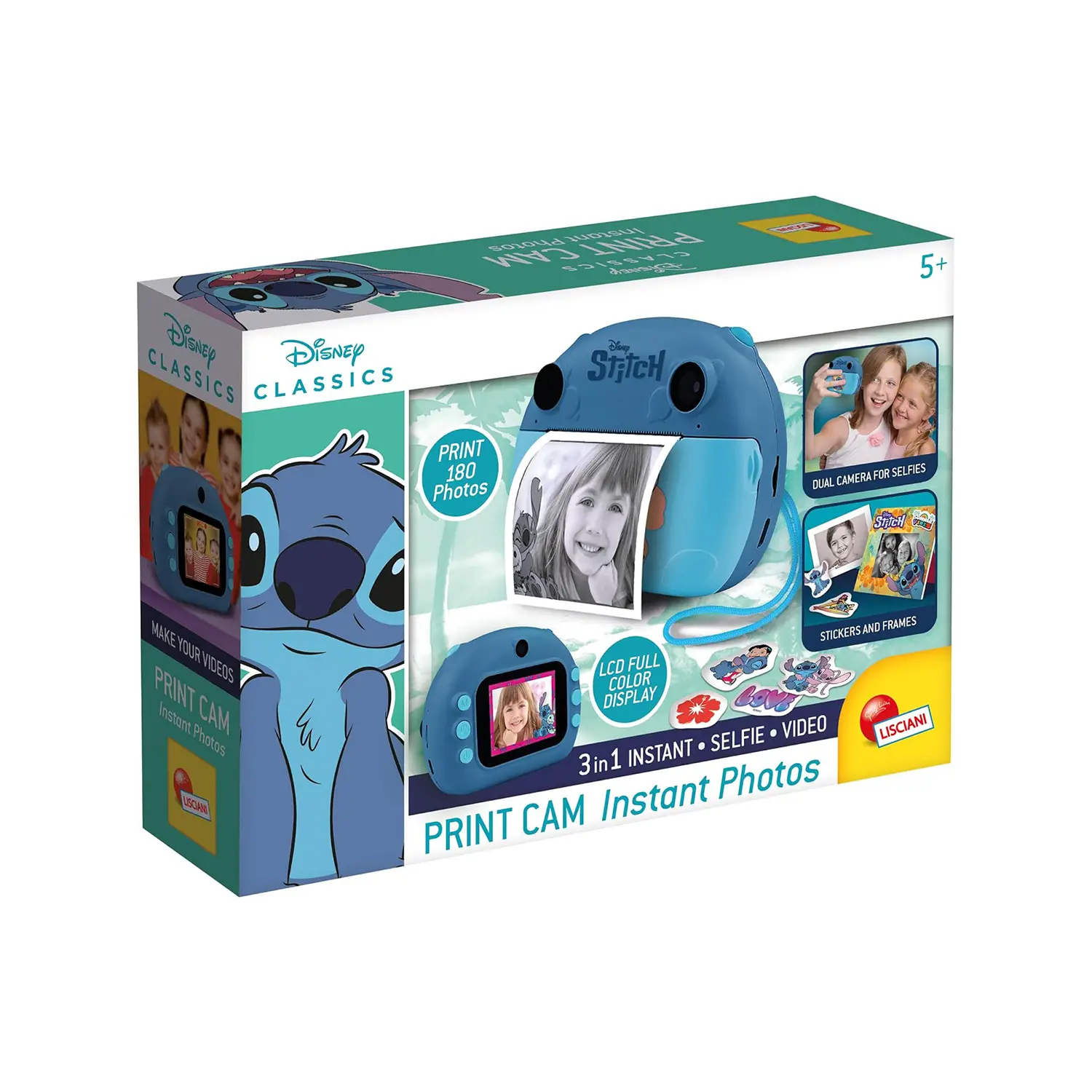 Stitch Print Cam – Fotocamera istantanea per piccoli creativi - giochi elettronici