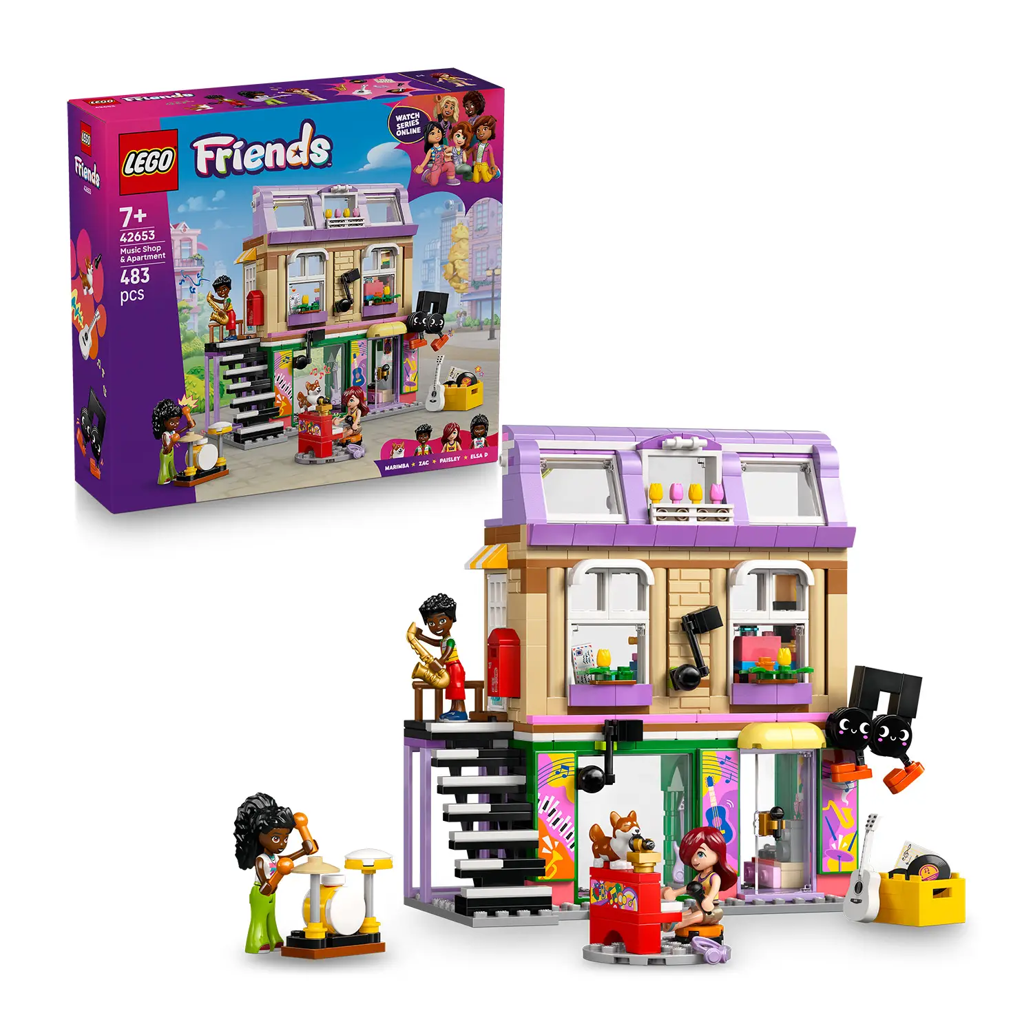 Lego Friends Negozio di Musica e Appartamento 42653 - lego
