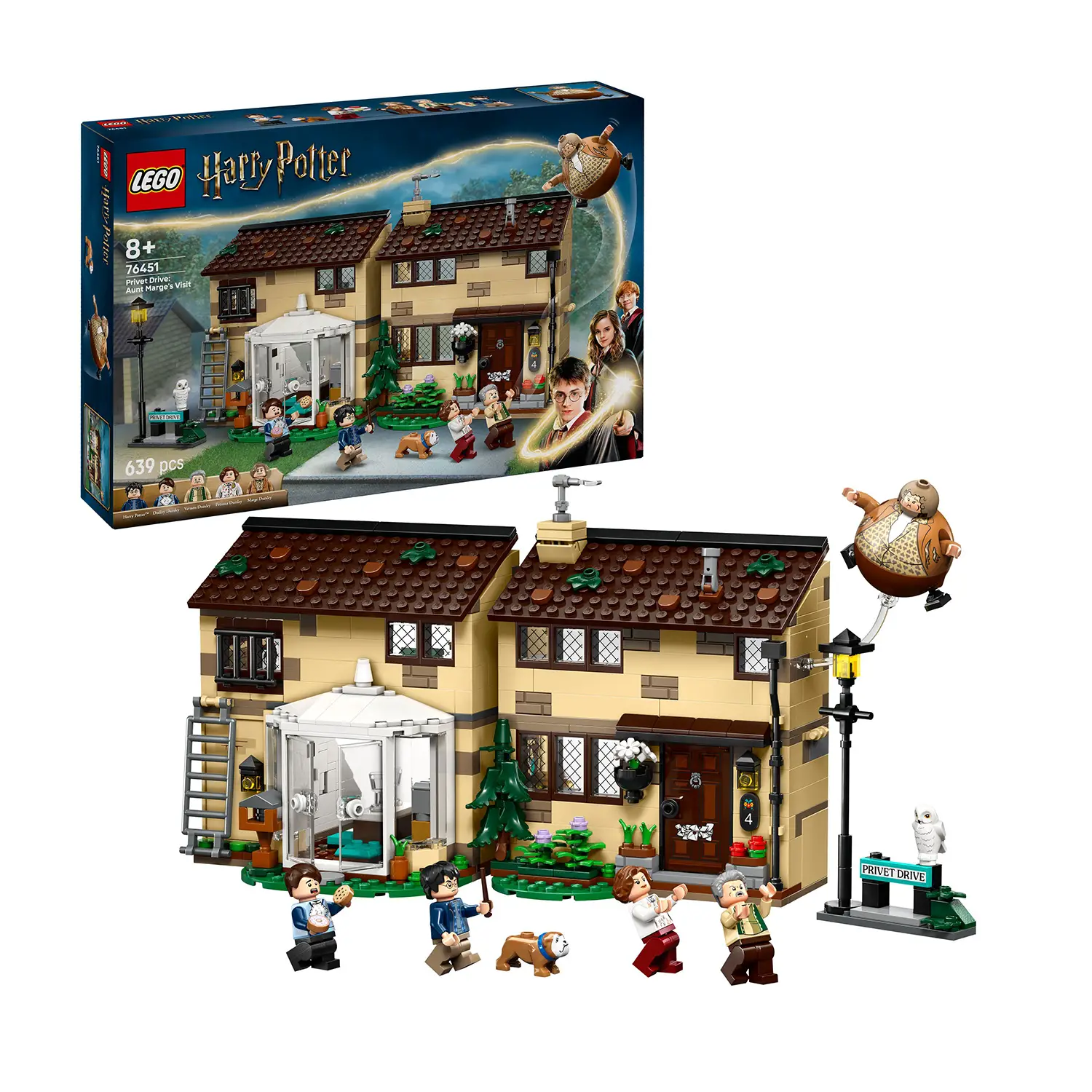 Lego Harry Potter Privet Drive: La Visita di Zia Marge 76451 - lego