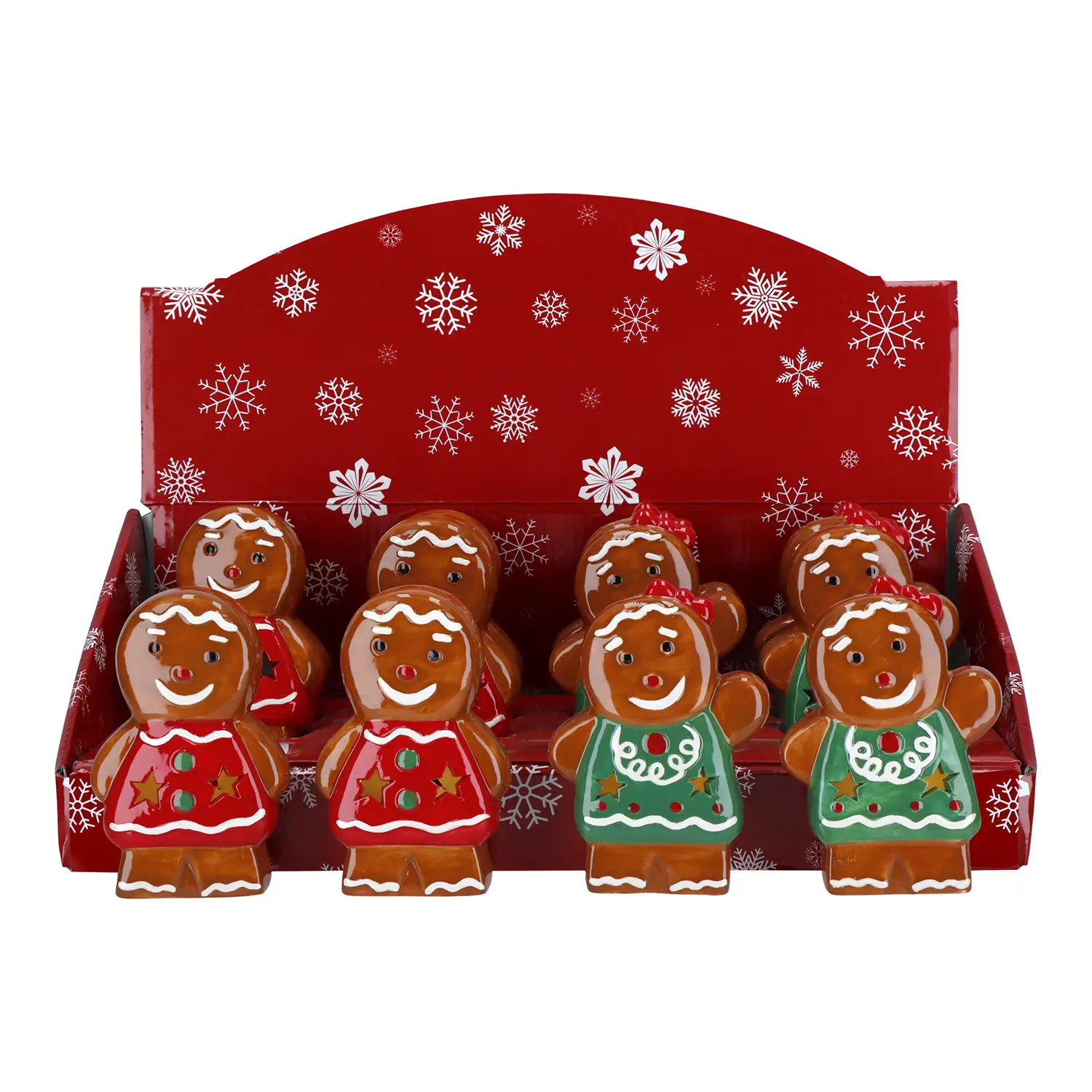 Natale Pan di Zenzero LED 12cm - addobbi casa
