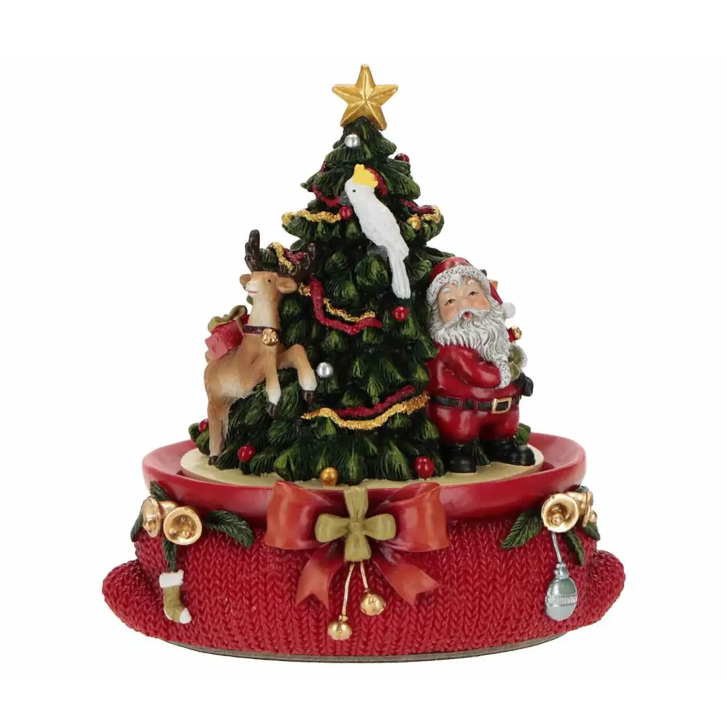 Albero di Natale Musicale con Movimento 15 cm - addobbi casa