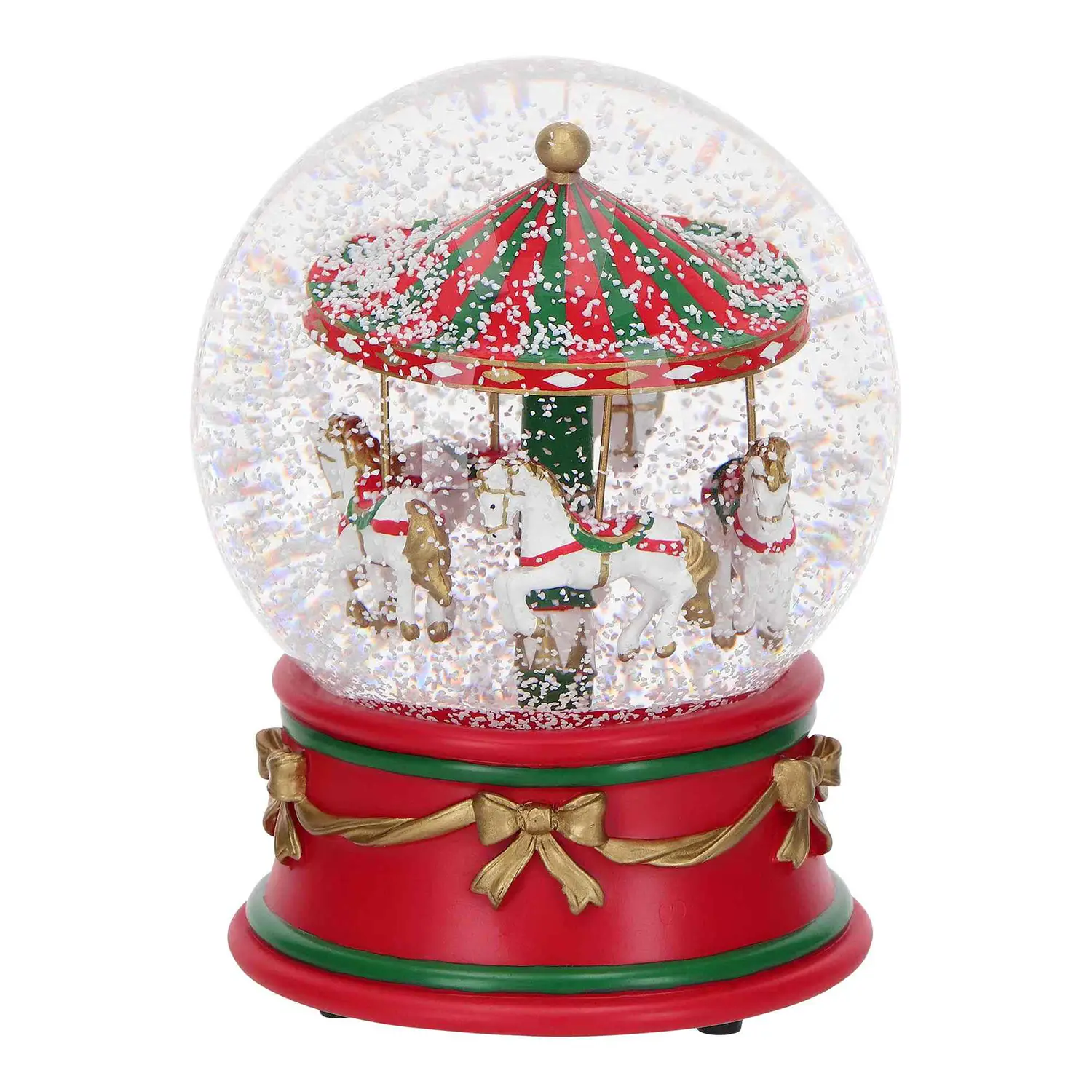 Natale Waterball Carrousel - scene e villaggi