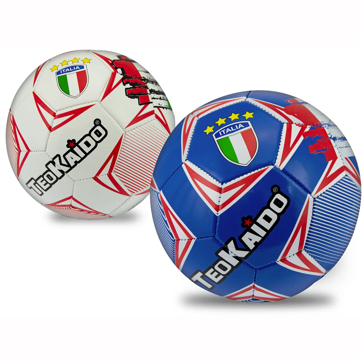 Pallone da Calcio Italia Teokaido in PVC – Colori Assortiti - Palle e palloni