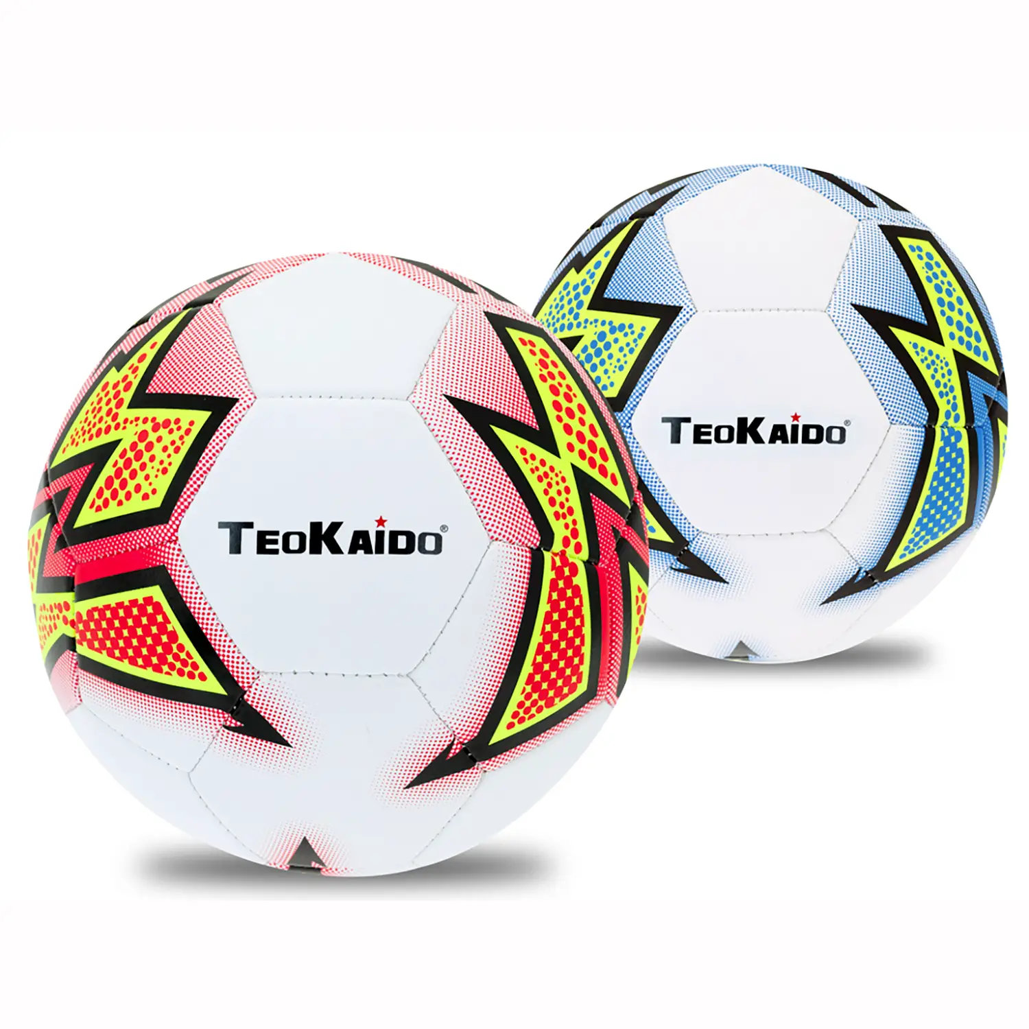 Pallone da Calcio Teokaido in PVC - Assortiti Fantasia 1 - Palle e palloni