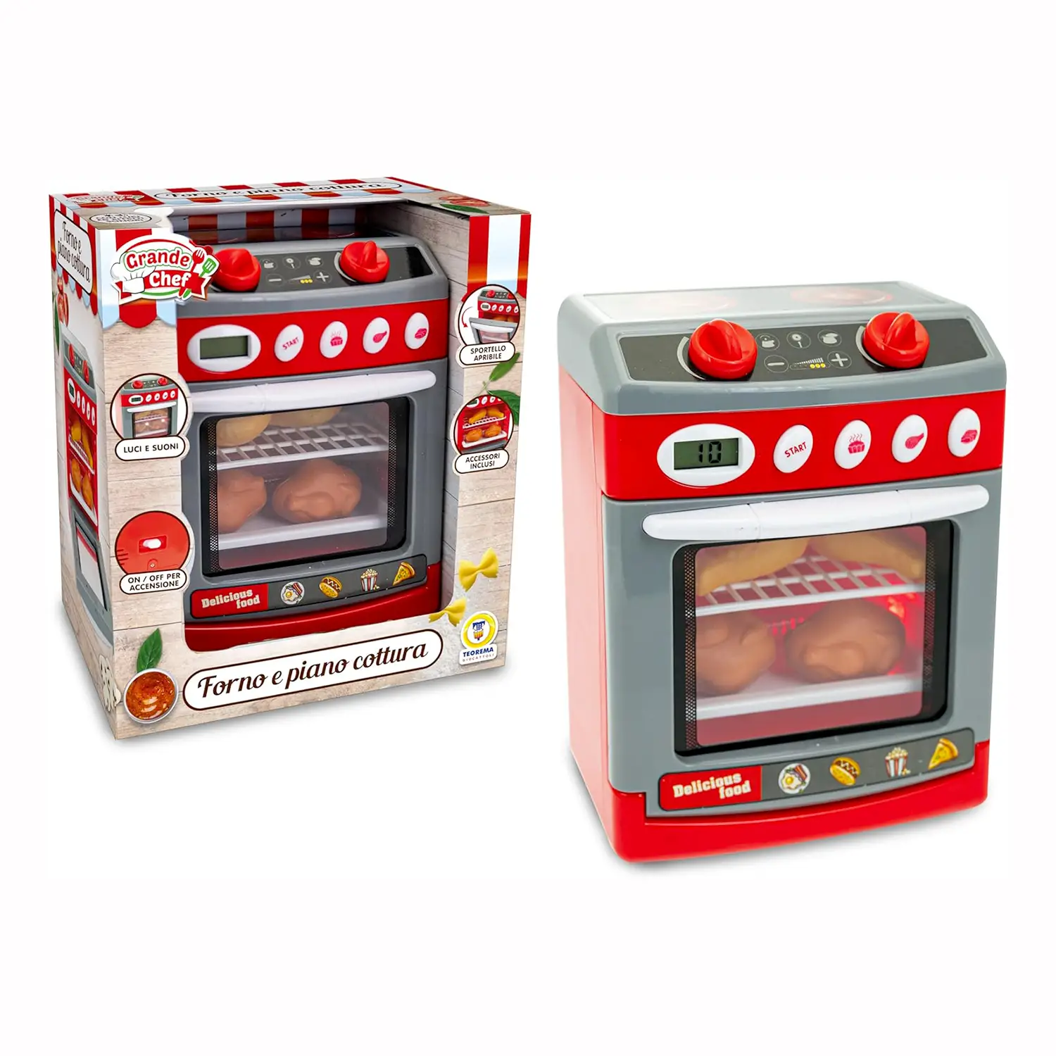 Forno Multifunzione Con Luci E Suoni Realistici - Cucine e gioco simbolico