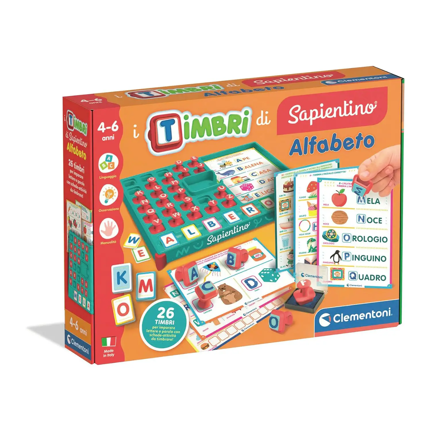 Sapientino Timbri Dalla A alla Z - sapientino