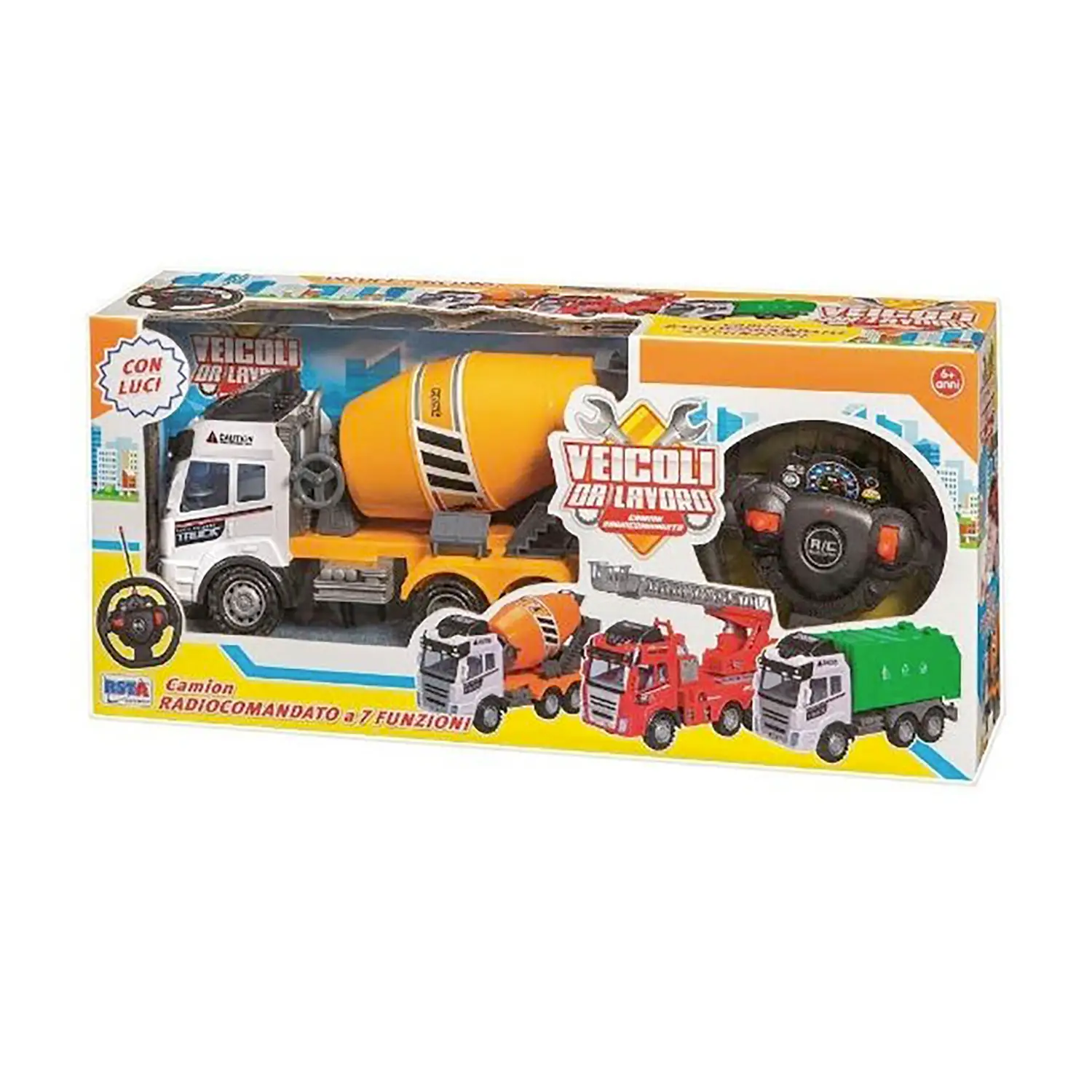 Camion Betoniera Radiocomandato - radiocomandi