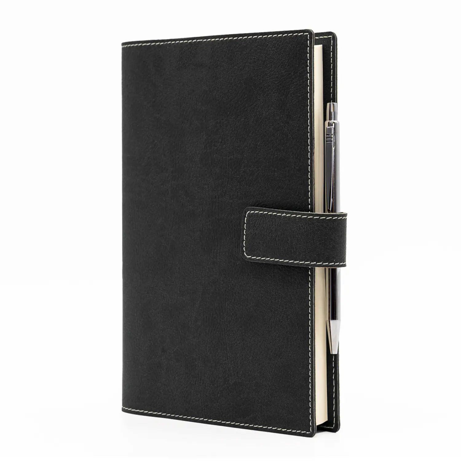 Agenda Giornaliera Timeless Similpelle 15x21 Nero - agende