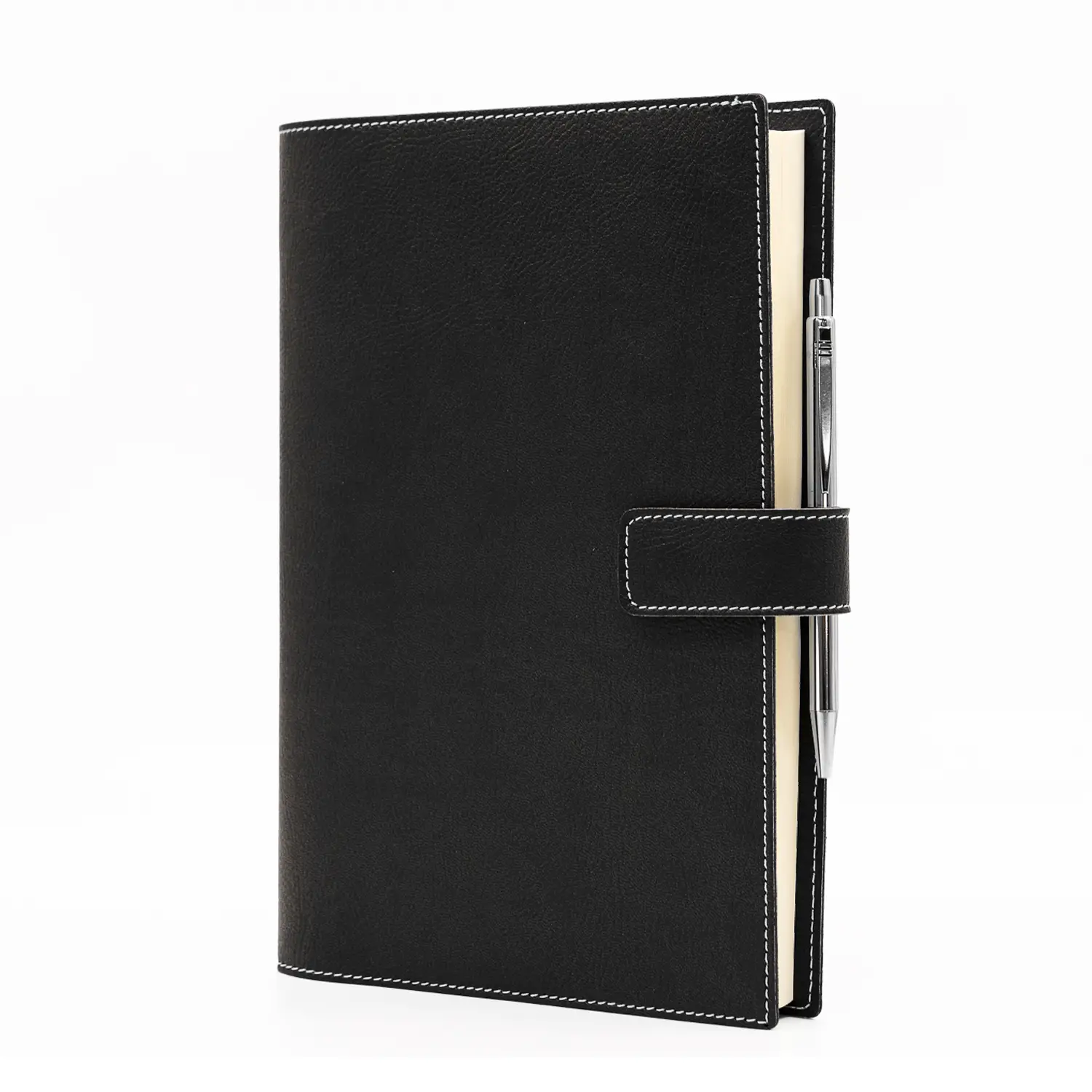 Agenda Giornaliera Timeless Similpelle 17x24 Nero - agende