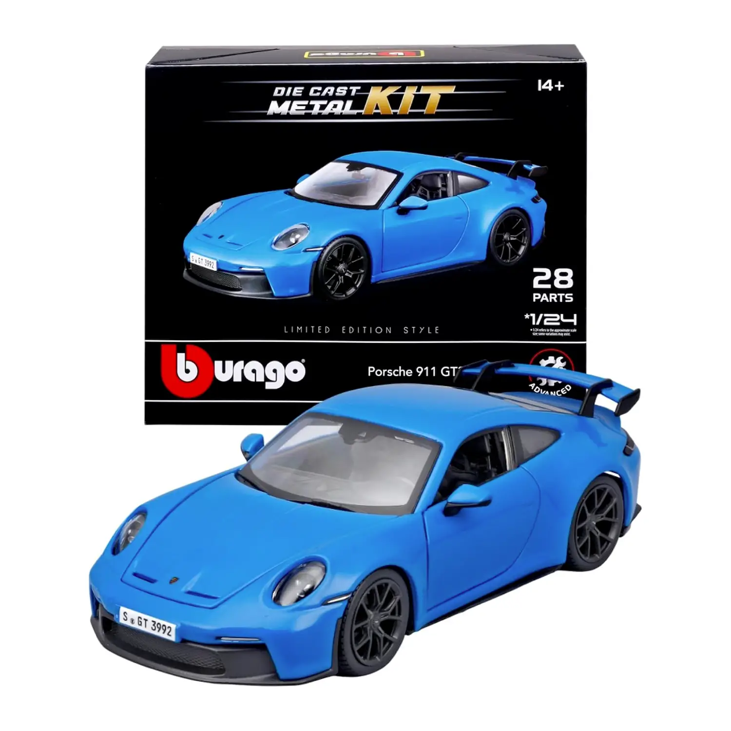 Auto 1:24 Model Kit Porsche 911 GT3 - auto