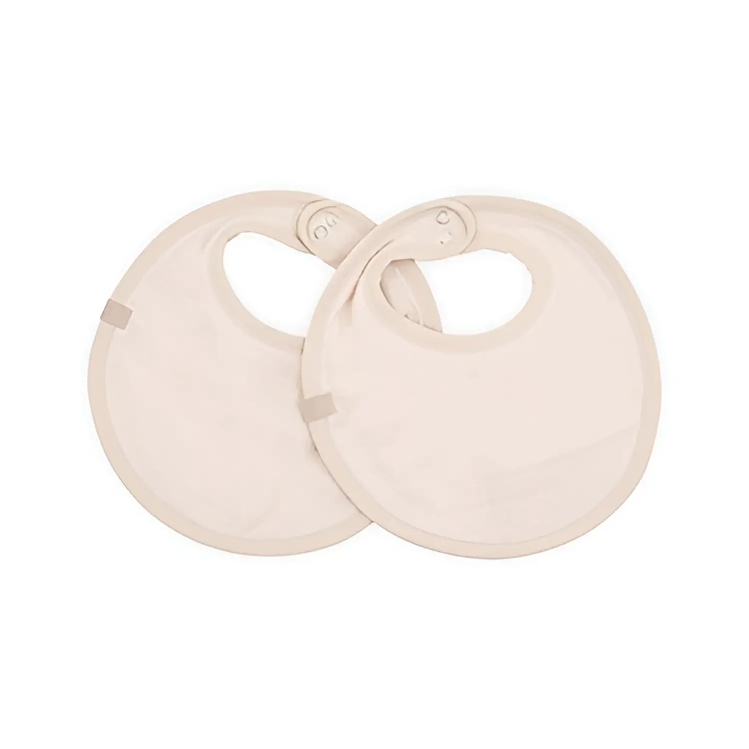 Set Bavaglino Waffle 2 Pezzi Warm White Bamboom - Sicurezza e igiene