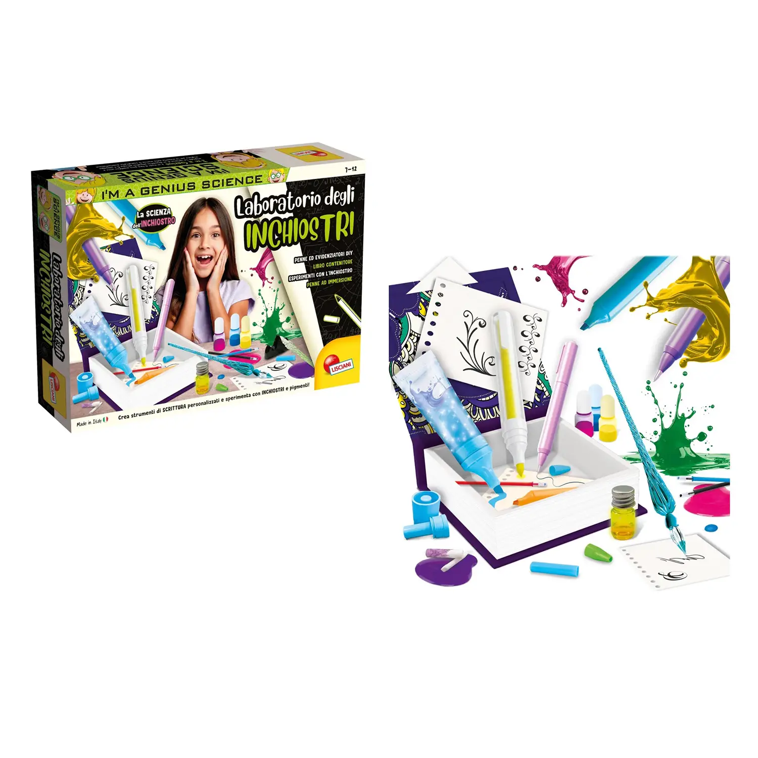 I’m A Genius Laboratorio di Inchiostri – Penne e DIY Colorati - creatività