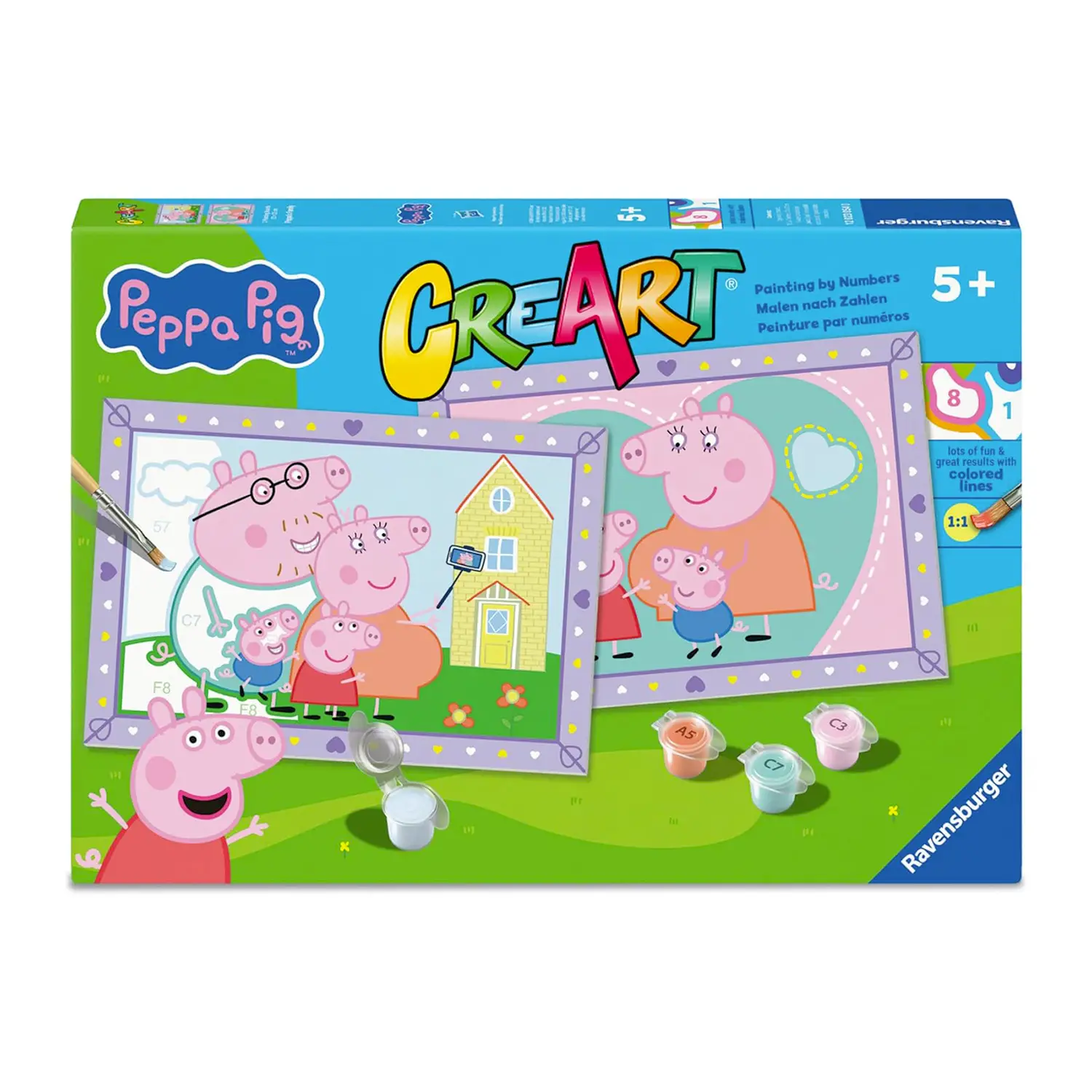 Creart Serie Junior: 2 x Peppa Pig - creatività