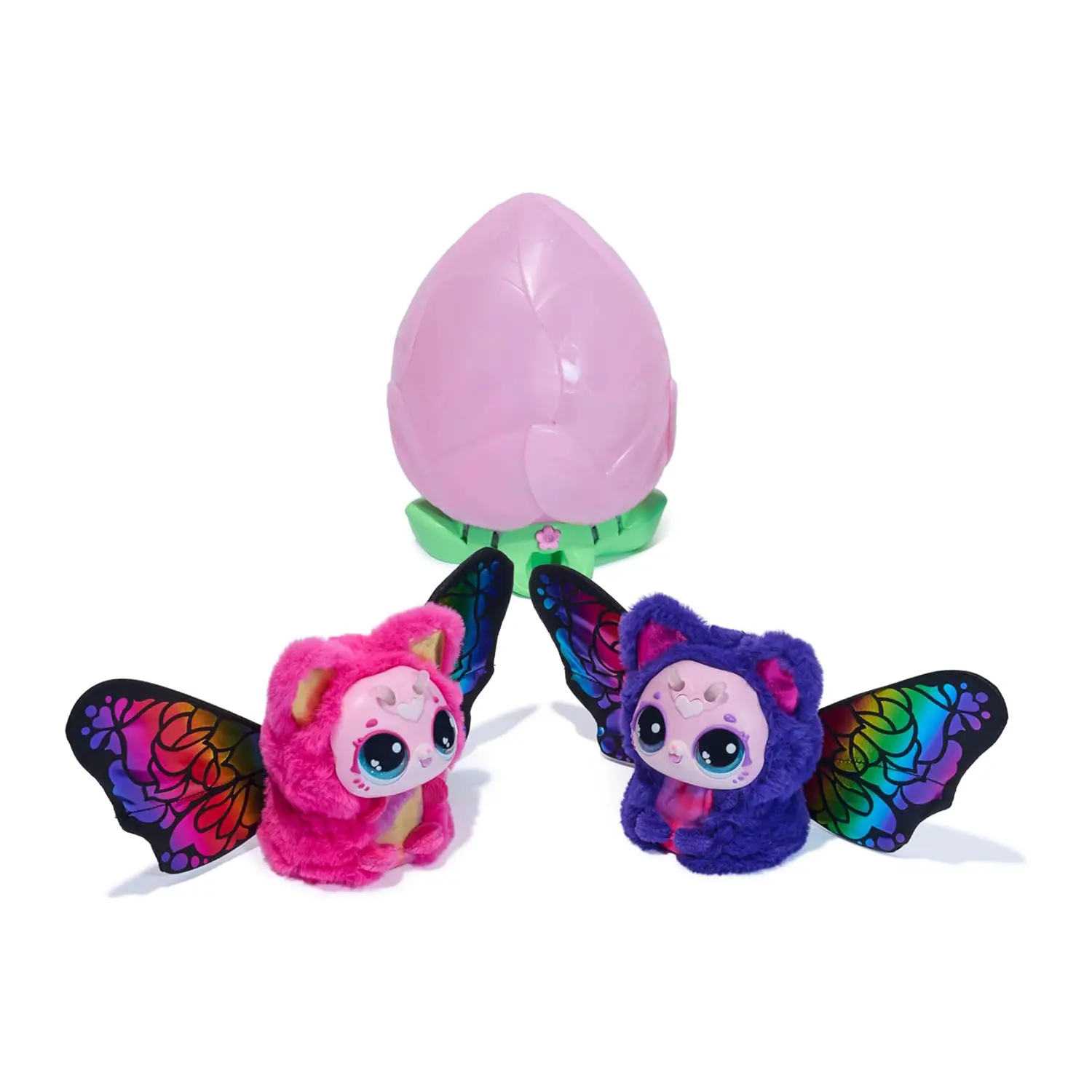 Bloomables by Hatchimals Kittyfly con Suoni e Trasformazione - collezionabili bambina