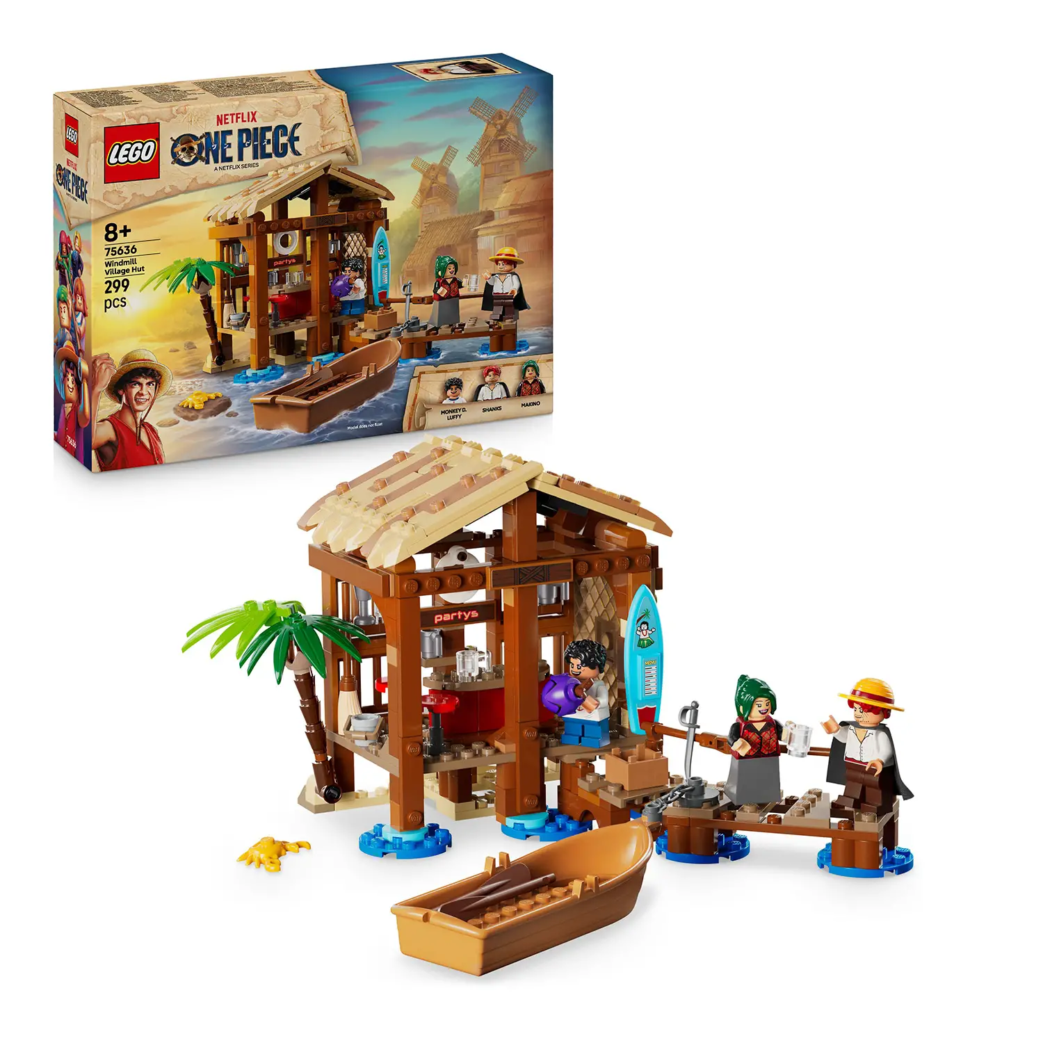 Lego One Piece La Capanna del Villaggio Foosha 75636 - lego