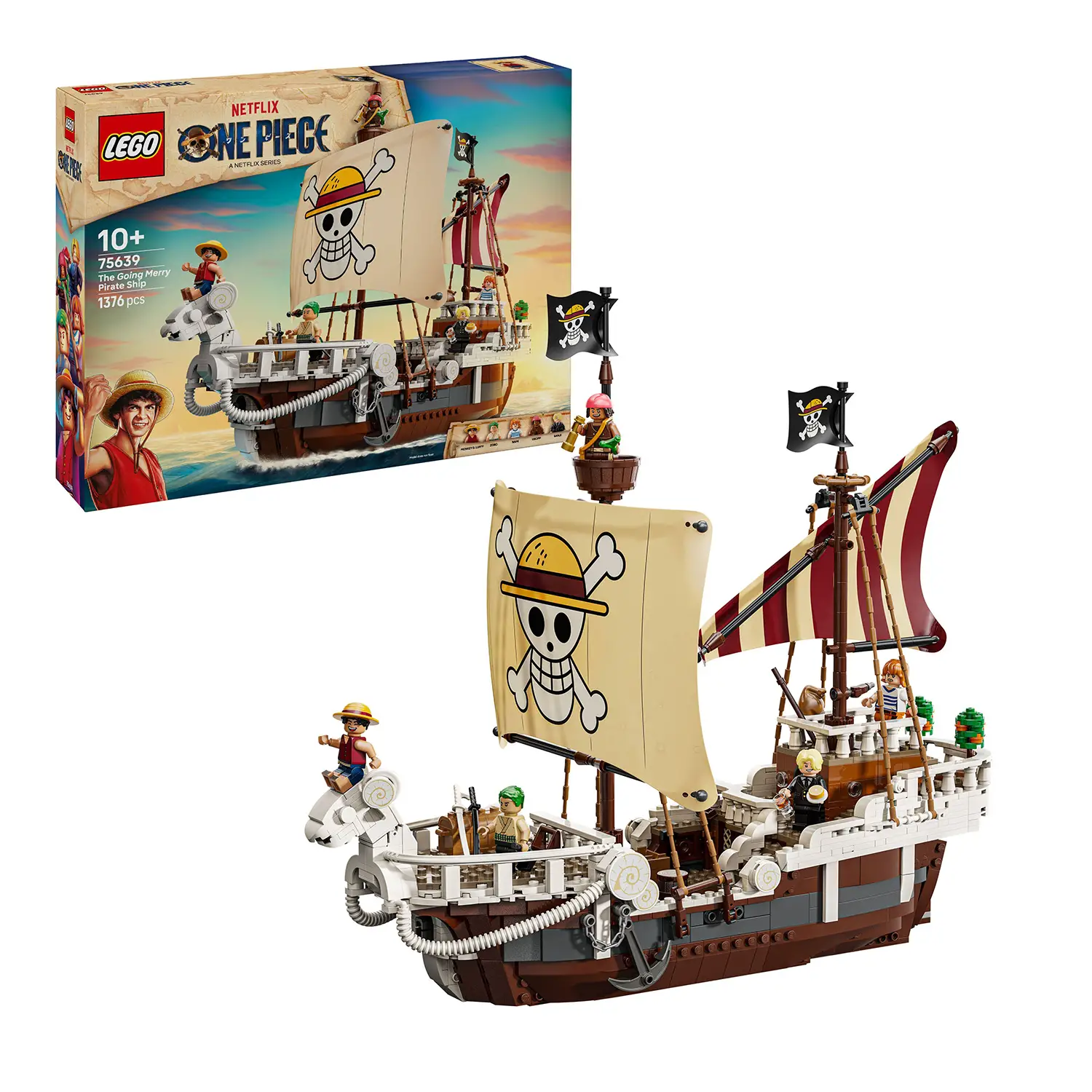 Lego One Piece Nave Pirata Going Merry 75639 - lego