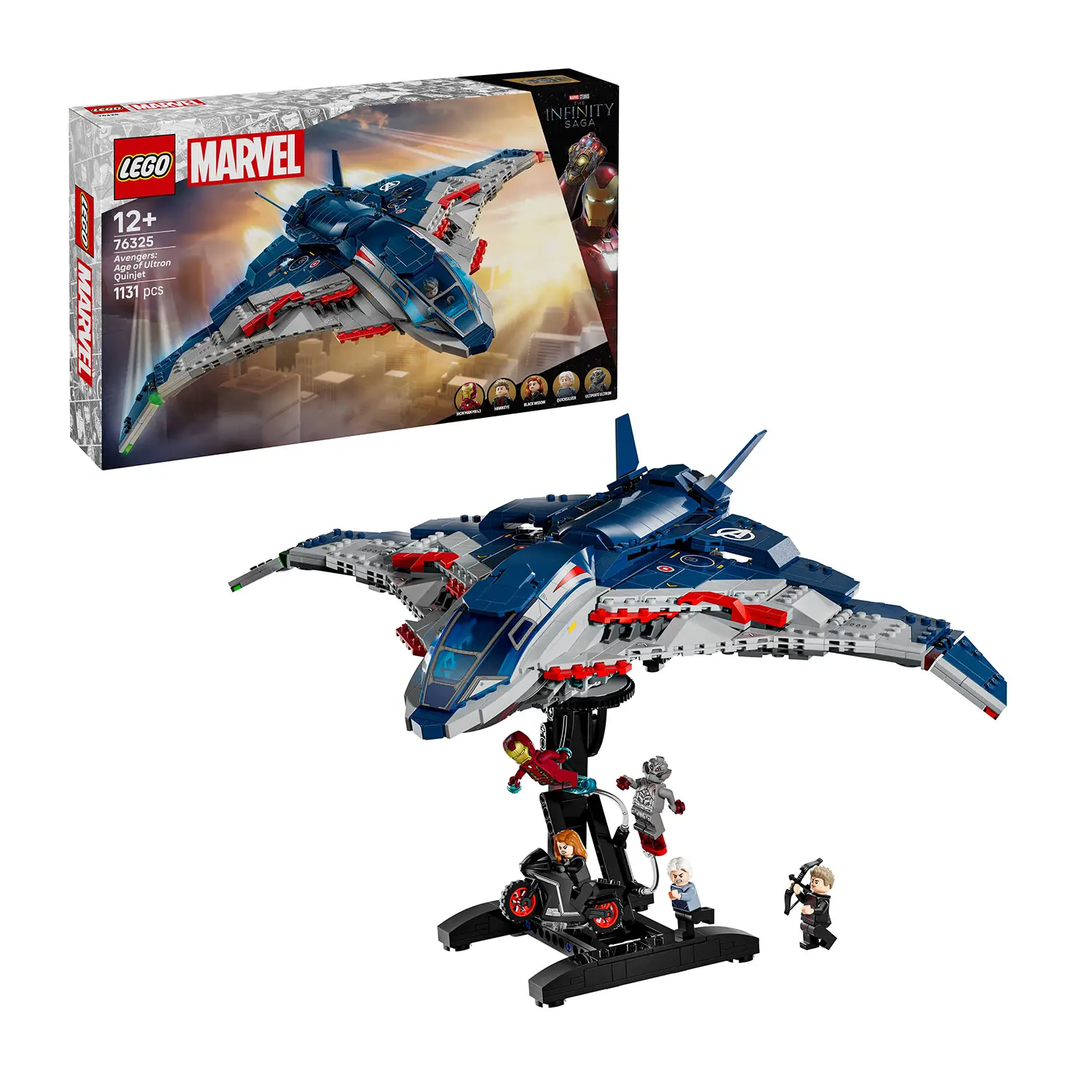 Lego Super Heroes Marvel Quinjet Avengers: Age Of Ultron 76325 - lego