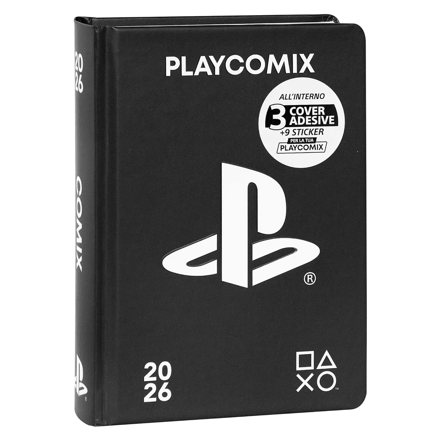 Playcomix Diario Agenda 16 Mesi Medium Black 2026 - diari