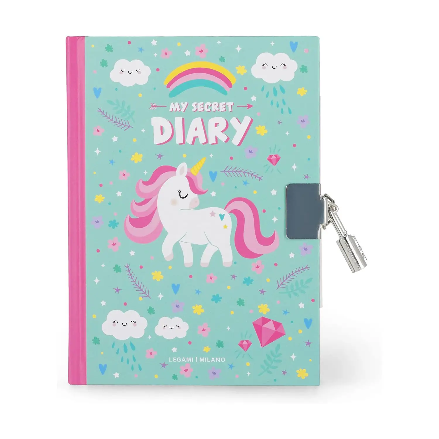 Diario Segreto con Lucchetto Legami – My Secret Diary Unicorn - regalo e gadget valigeria
