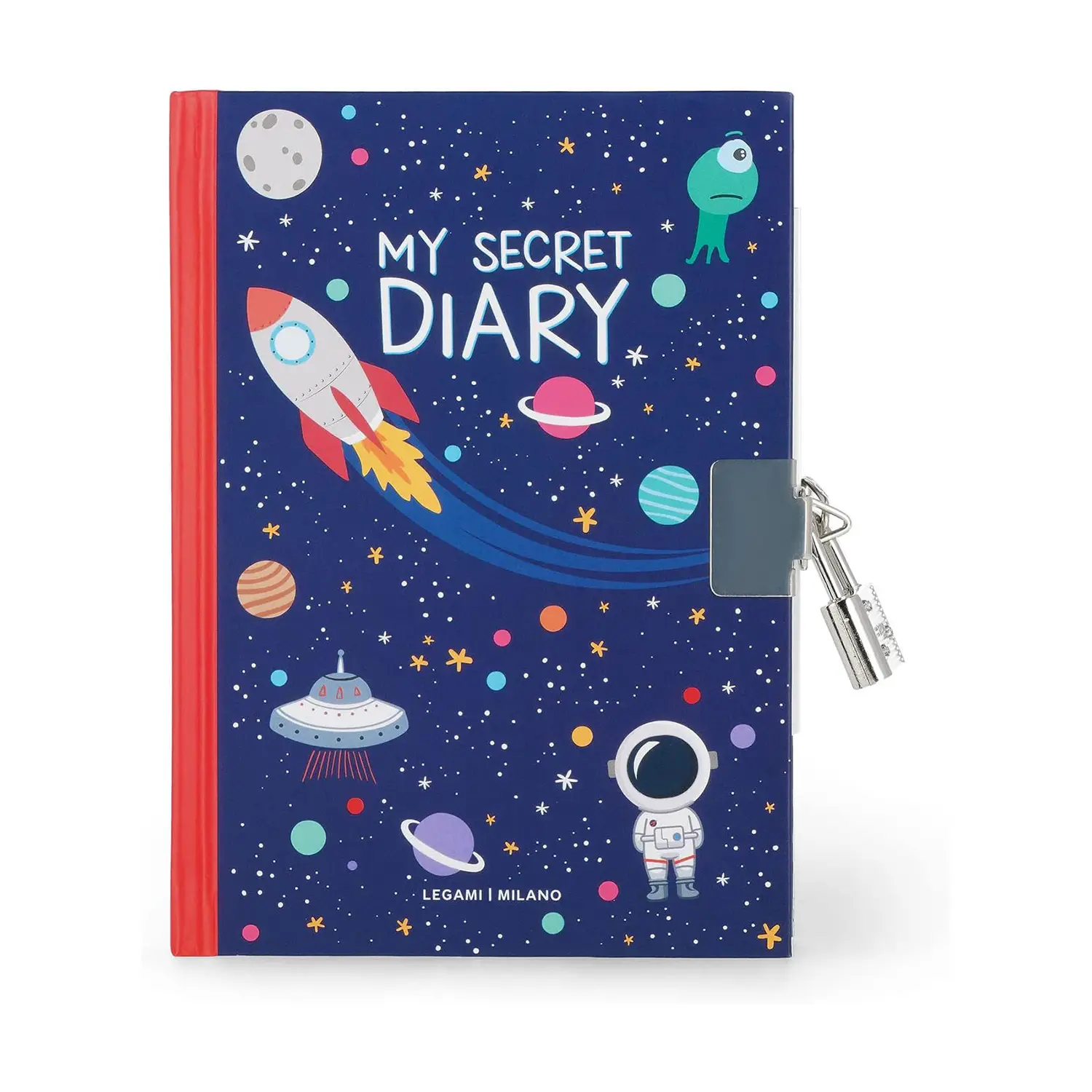 Diario Segreto con Lucchetto Legami – My Secret Diary Space - regalo e gadget valigeria