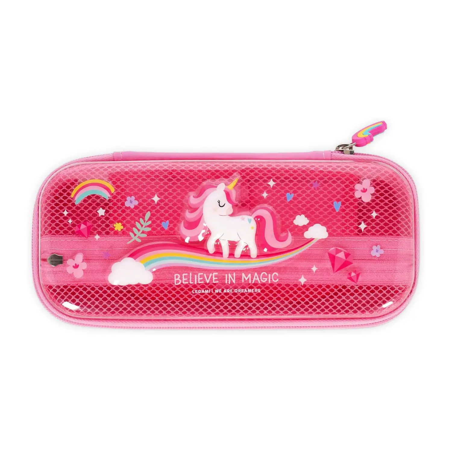 Astuccio Scuola Legami Wonderwow Unicorn – 2 Scomparti, Portapenne - bauletti tombolini bustine