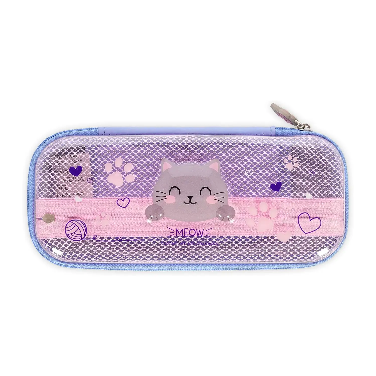 Astuccio Scuola Legami Wonderwow Kitty – 2 Scomparti, Portapenne - bauletti tombolini bustine