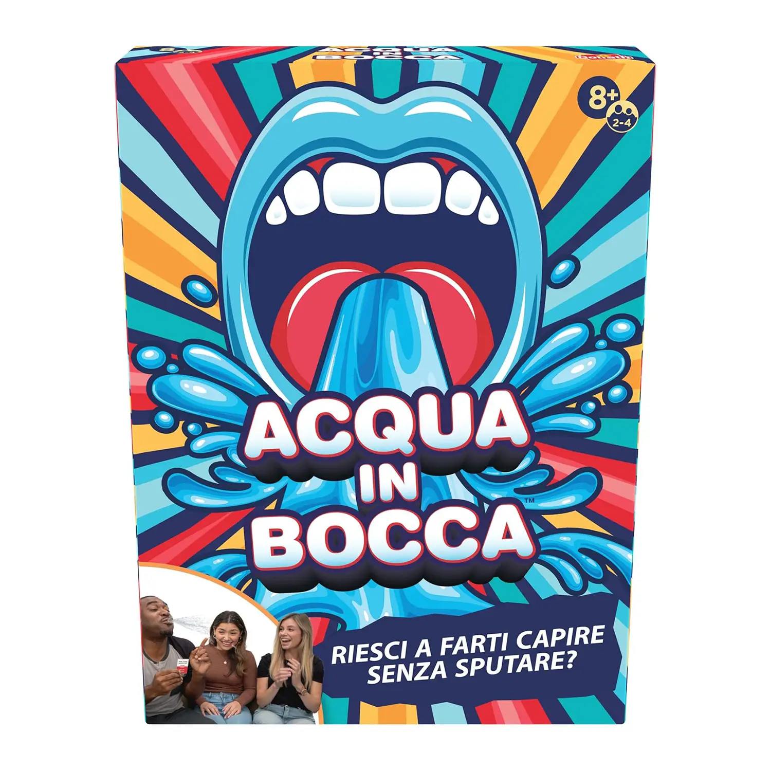 Goliath Acqua in Bocca – Gioco da Tavolo Divertente Party Game 8+ - giochi di società